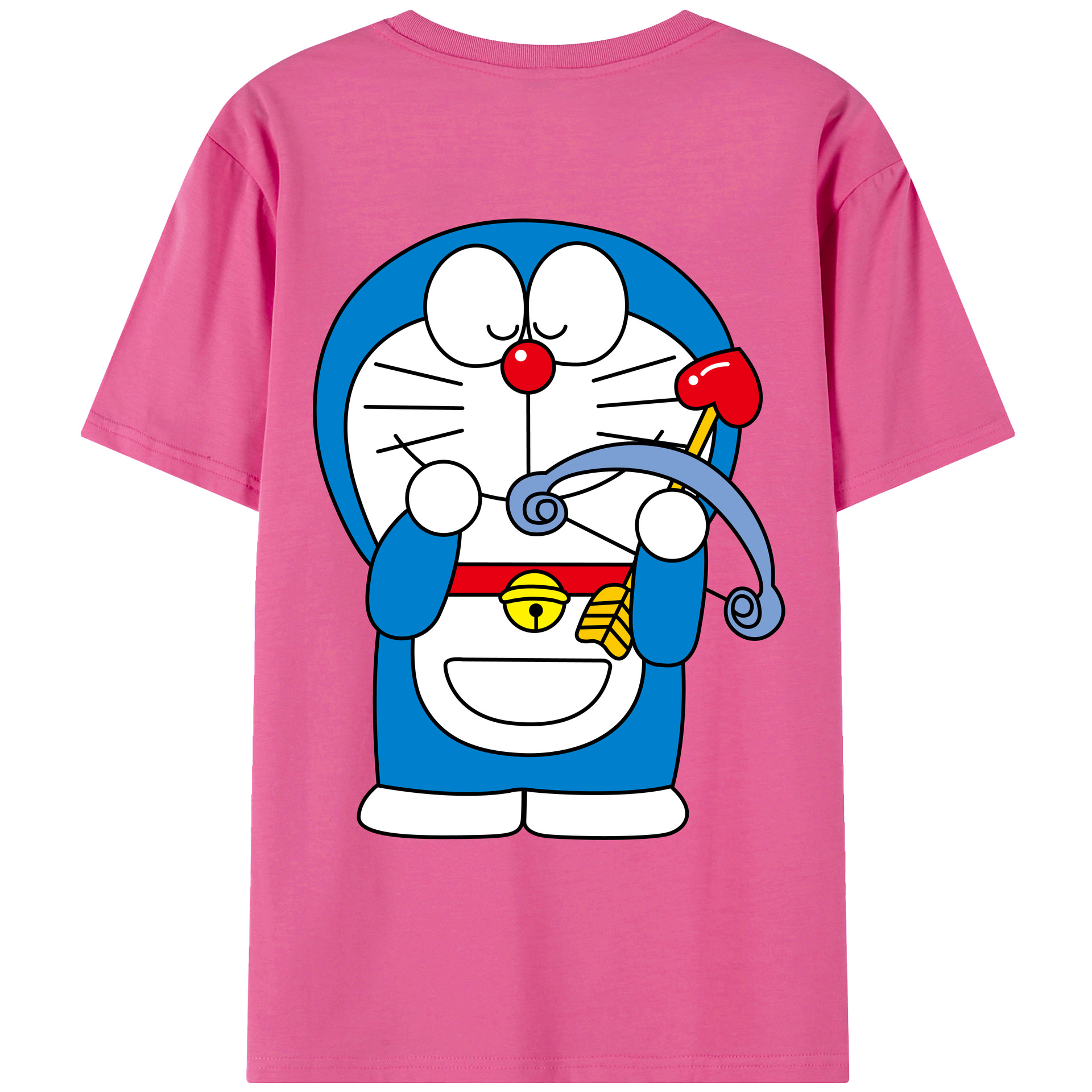 （画像用） ドラえもん Doraemon レディース半袖Tシャツ(バックプリント)
