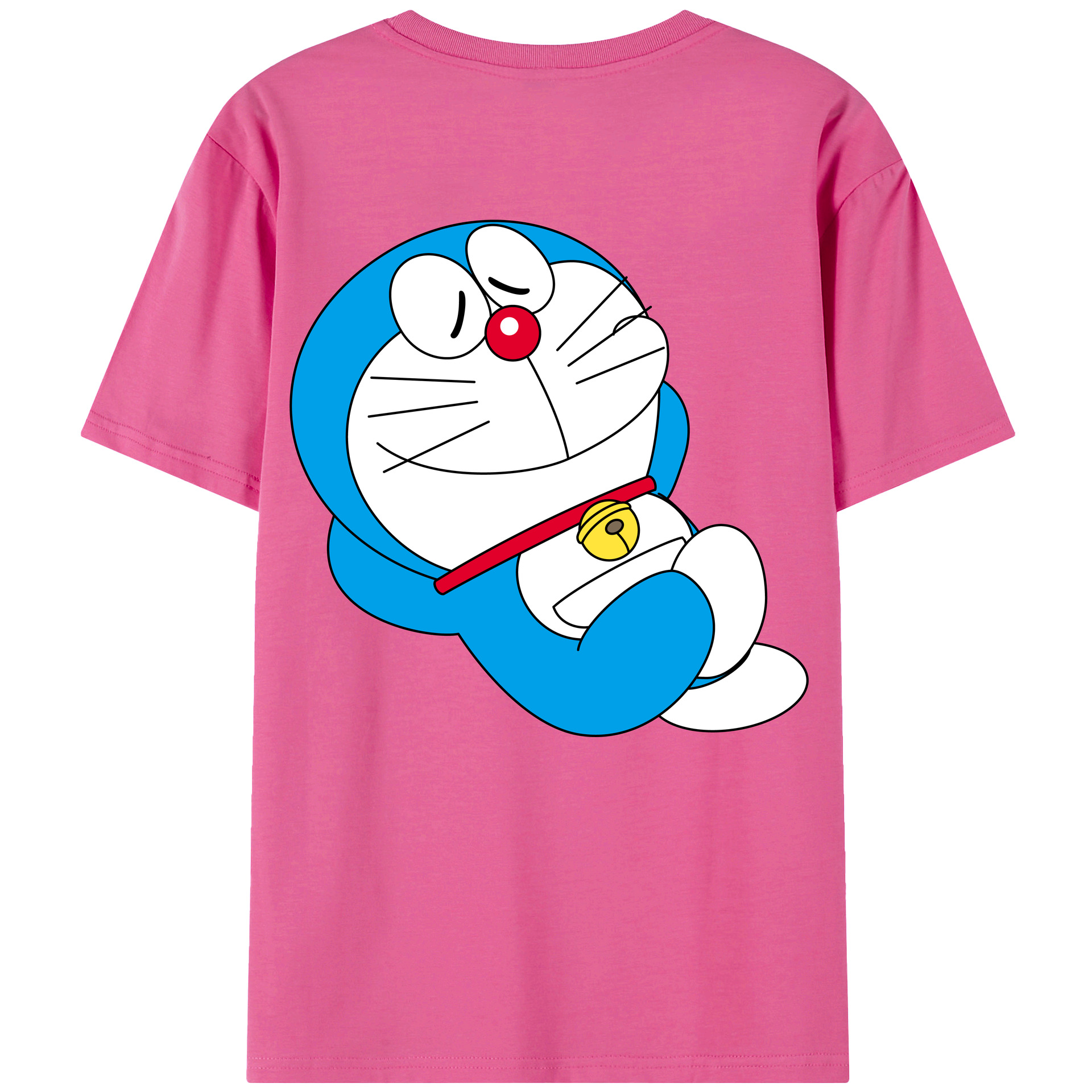 （画像用） ドラえもん Doraemon レディース半袖Tシャツ(バックプリント)