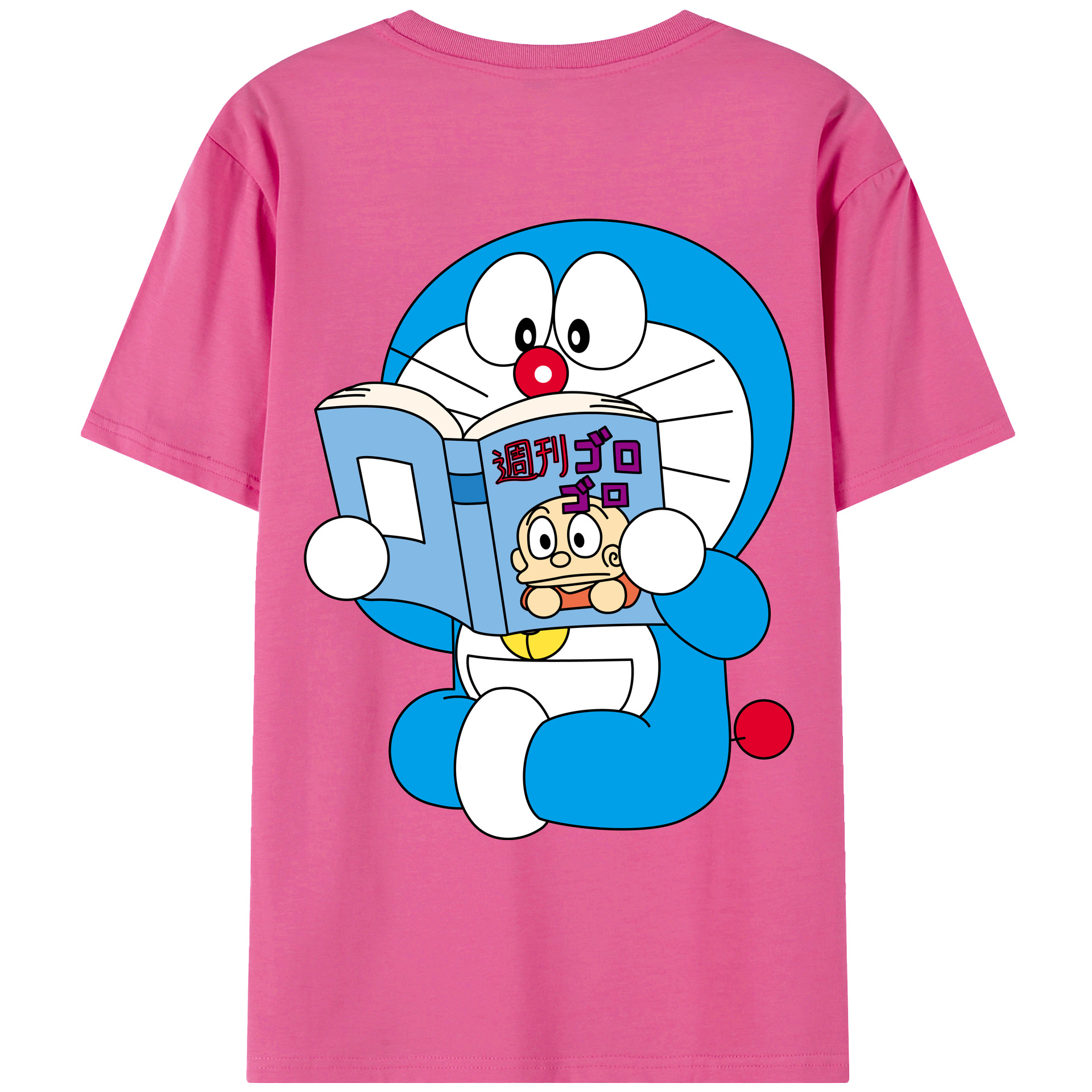 （画像用） ドラえもん Doraemon レディース半袖Tシャツ(バックプリント)