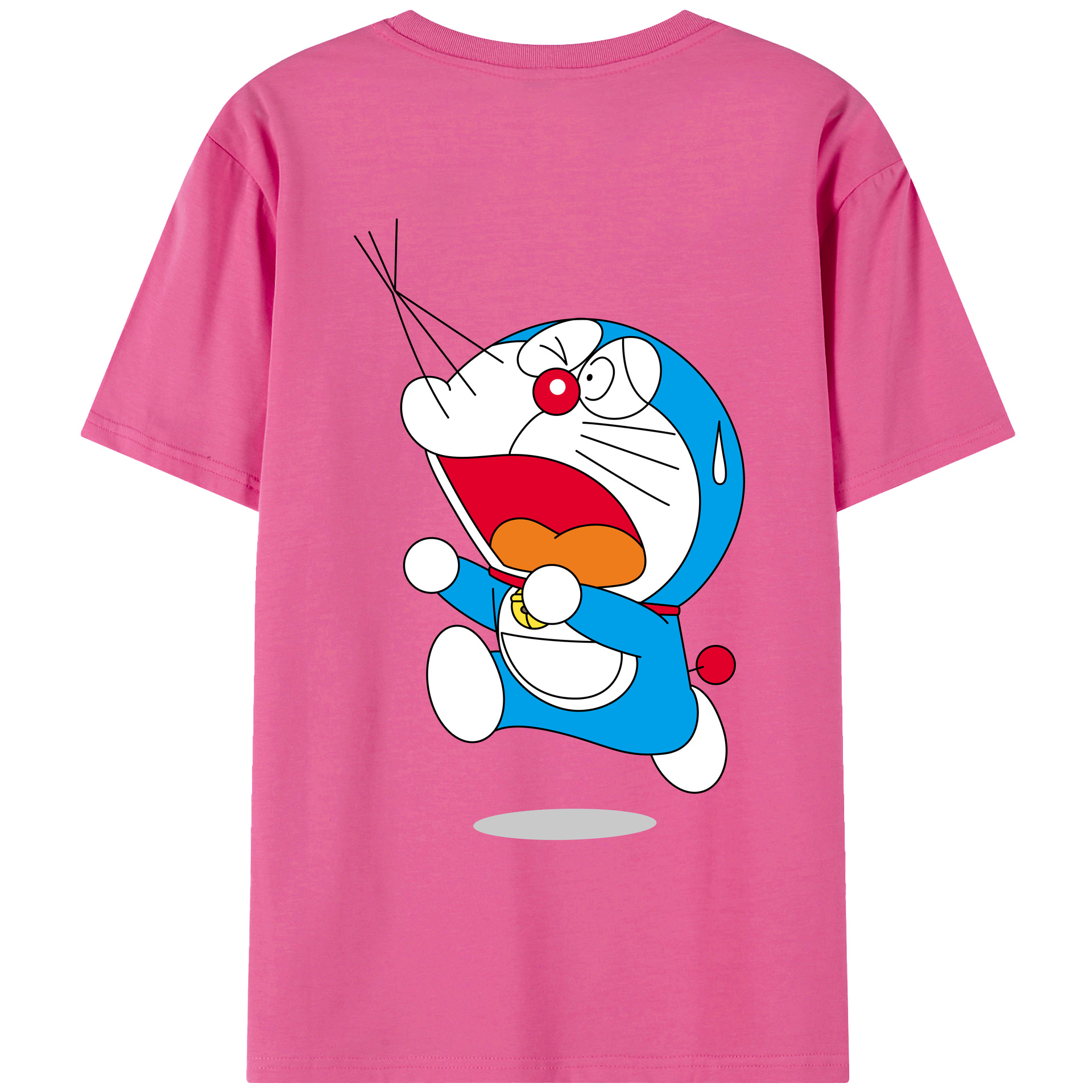 （画像用） ドラえもん Doraemon レディース半袖Tシャツ(バックプリント)