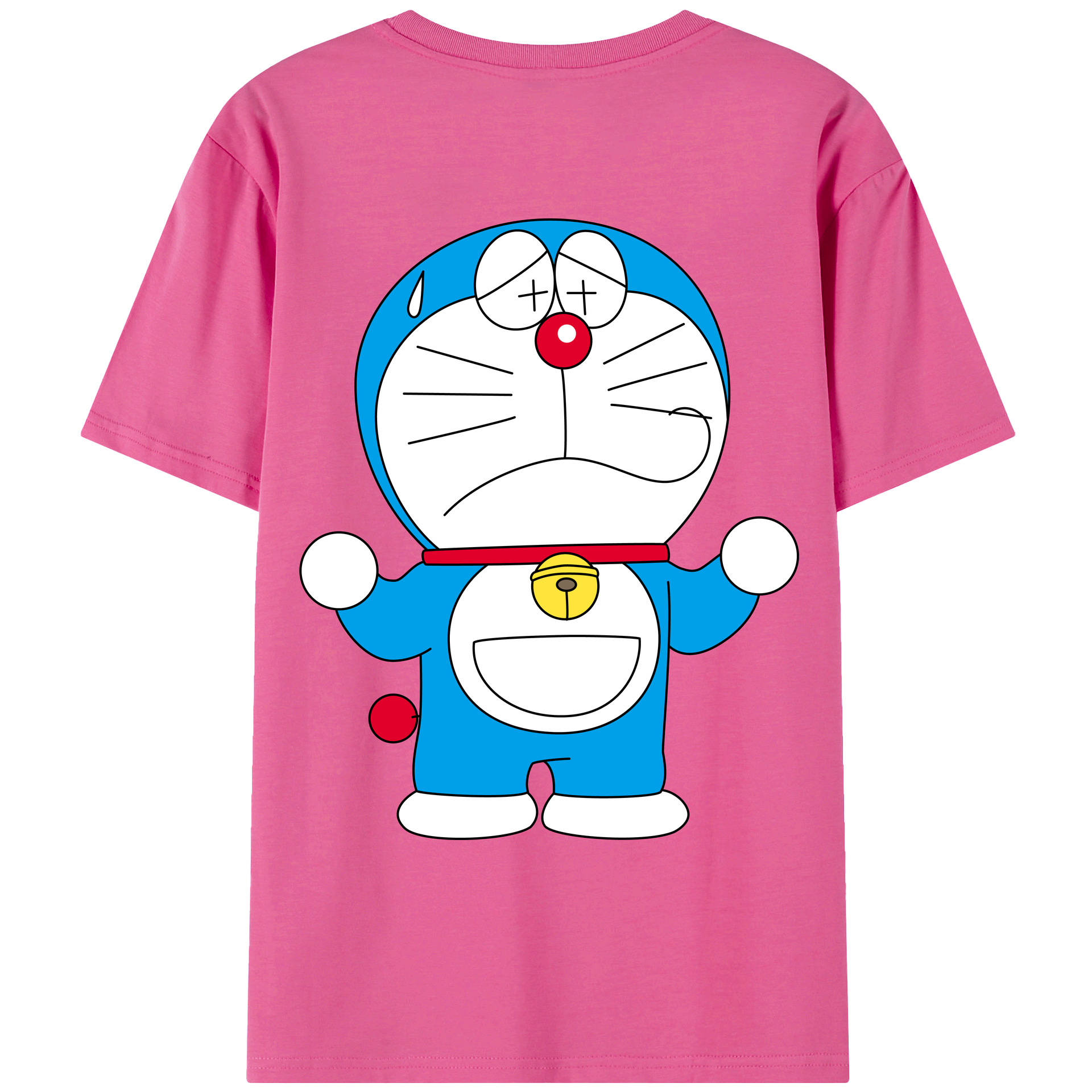 （画像用） ドラえもん Doraemon レディース半袖Tシャツ(バックプリント)