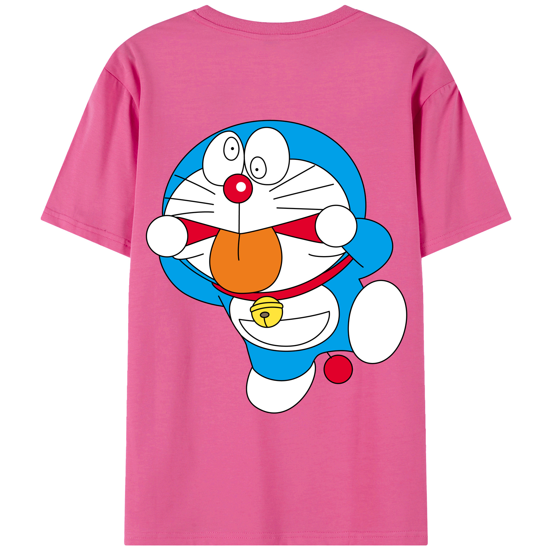 （画像用） ドラえもん Doraemon レディース半袖Tシャツ(バックプリント)
