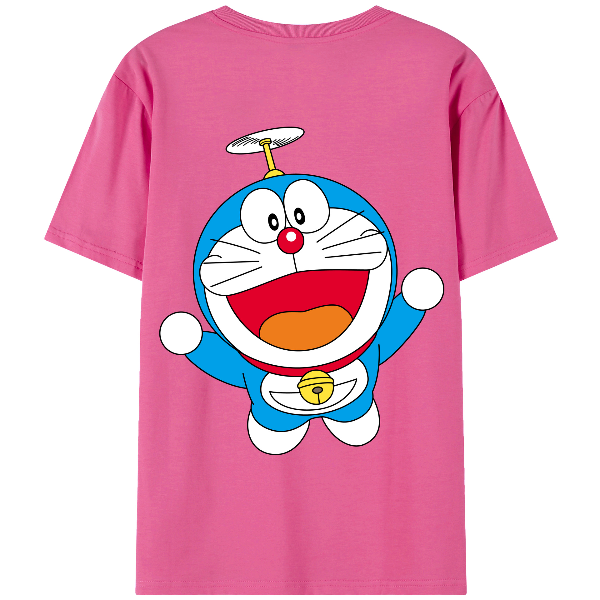 （画像用） ドラえもん Doraemon レディース半袖Tシャツ(バックプリント)
