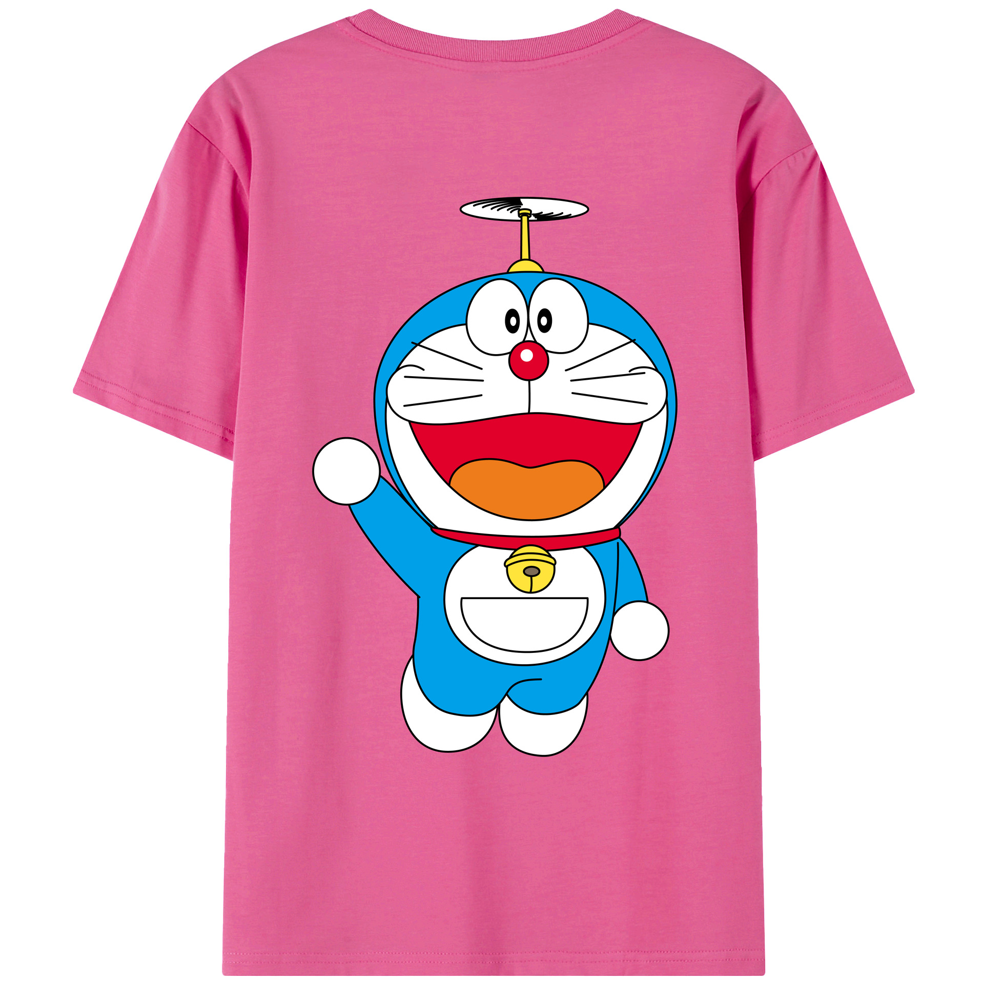 （画像用） ドラえもん Doraemon レディース半袖Tシャツ(バックプリント)