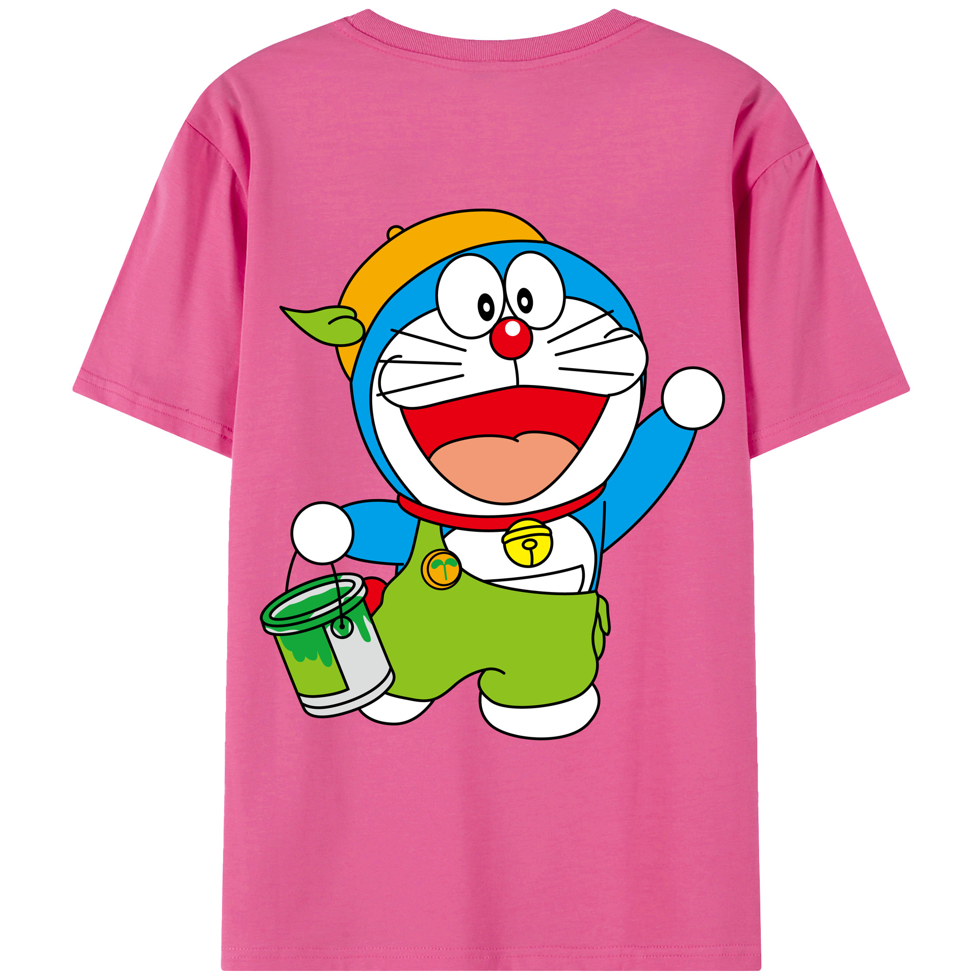 （画像用） ドラえもん Doraemon レディース半袖Tシャツ(バックプリント)