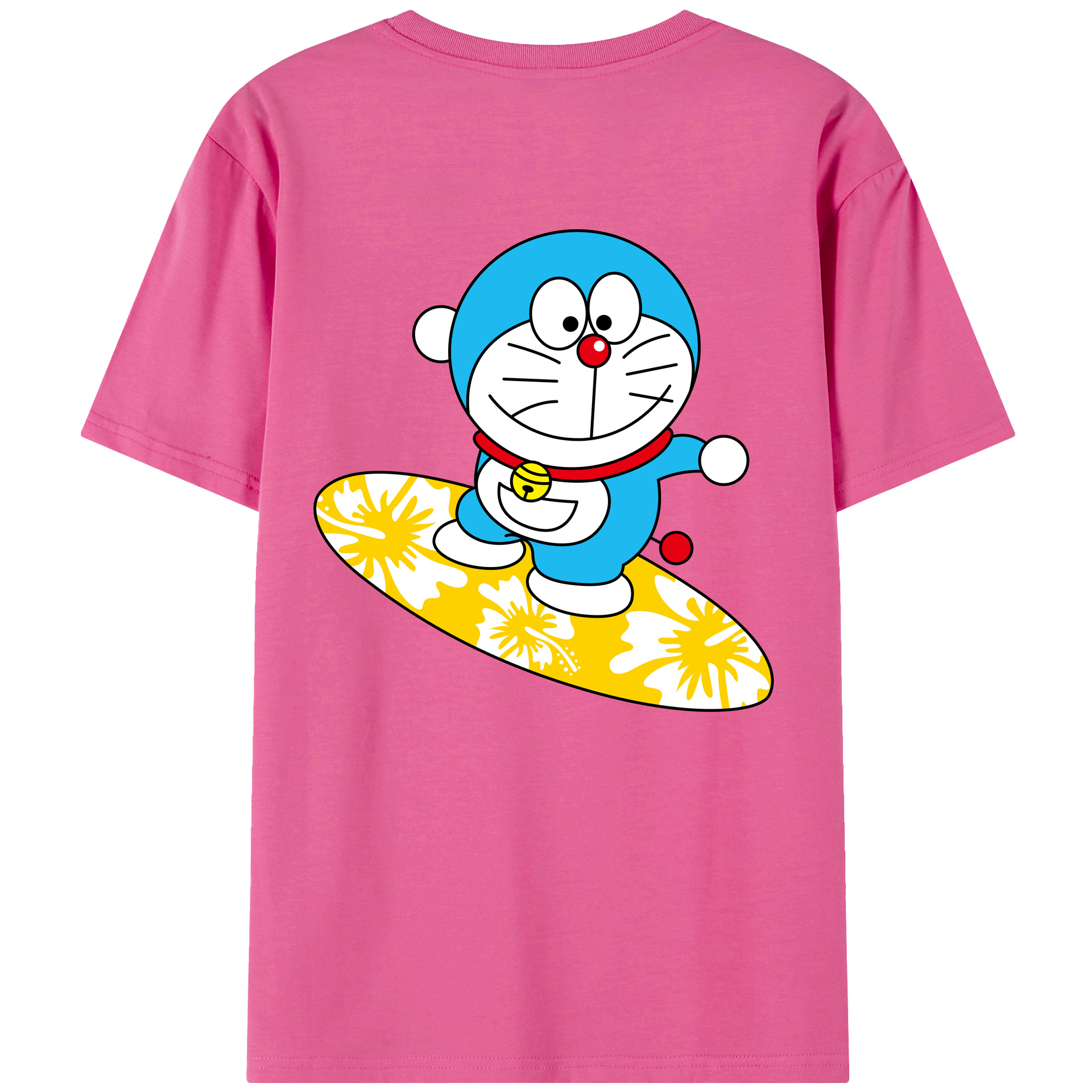 （画像用） ドラえもん Doraemon レディース半袖Tシャツ(バックプリント)