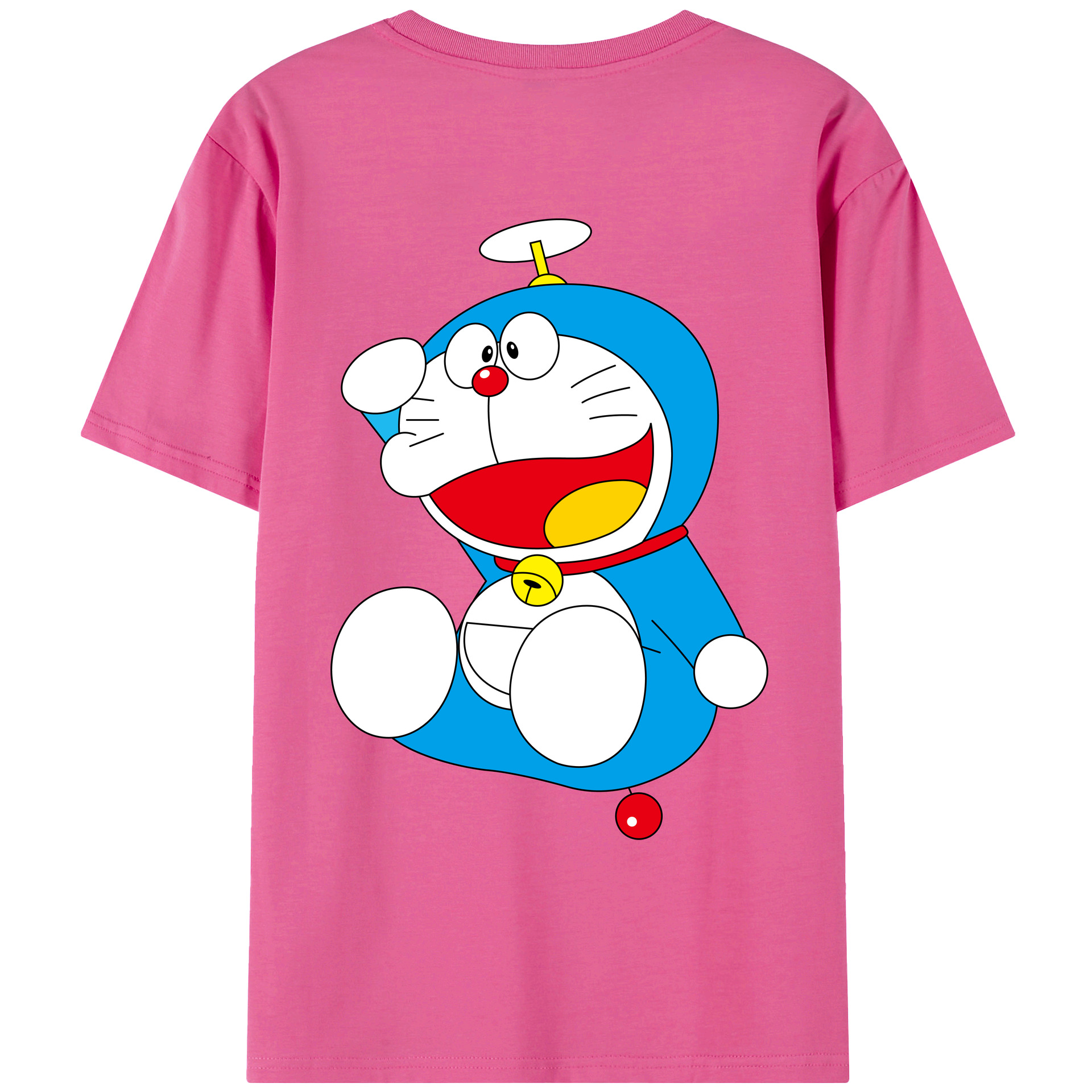 （画像用） ドラえもん Doraemon レディース半袖Tシャツ(バックプリント)