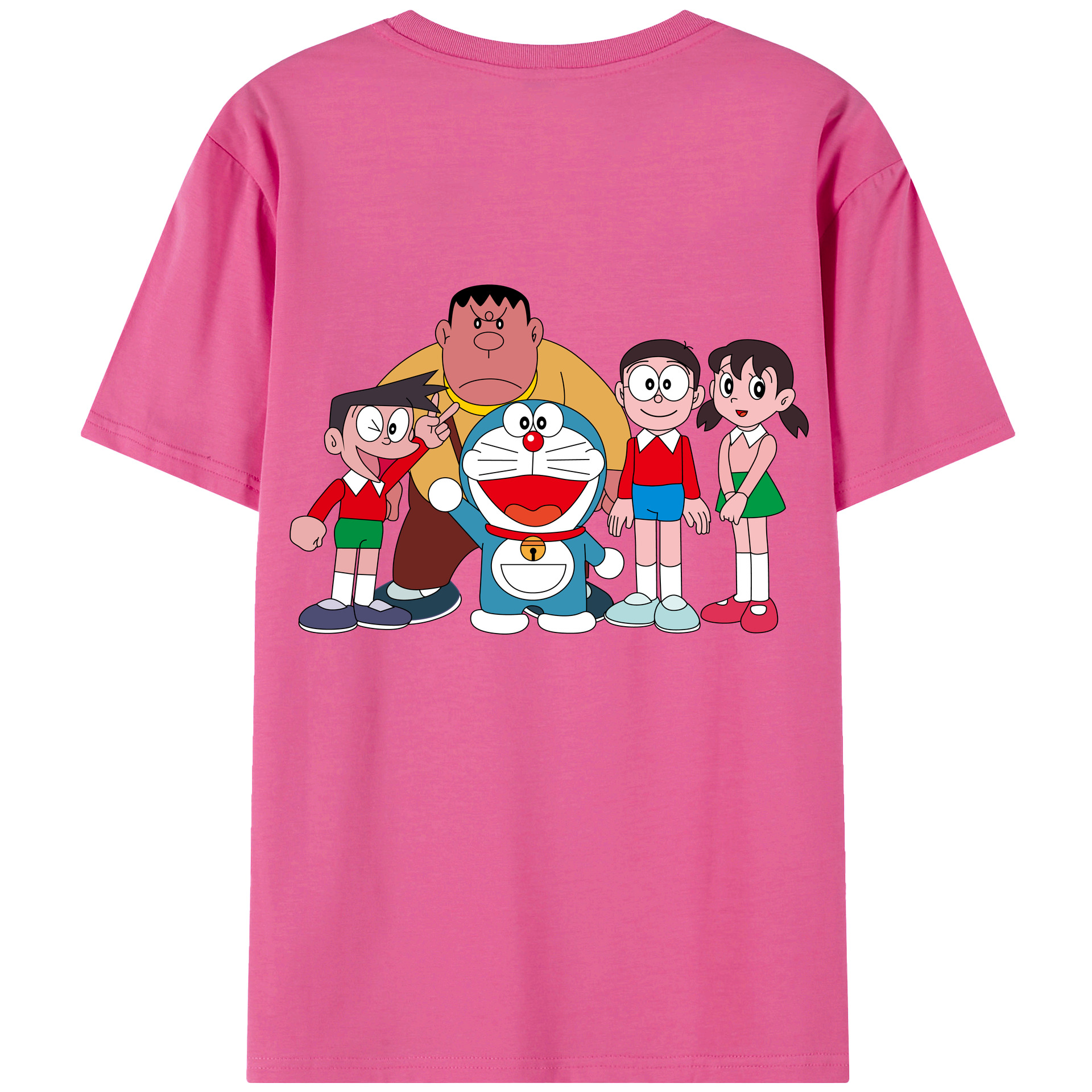 （画像用） ドラえもん 骨川 スネ夫 Doraemon Honekawa Suneo レディース半袖Tシャツ(バックプリント)