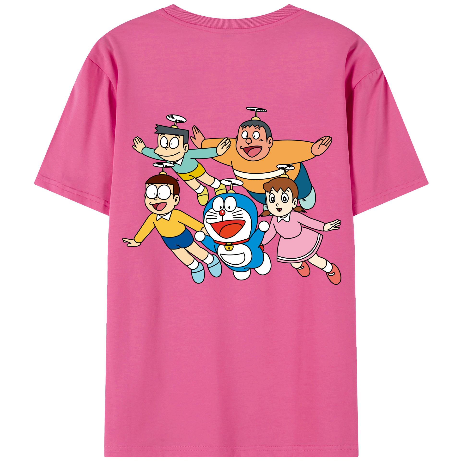 （画像用） ドラえもん 骨川 スネ夫 Doraemon Honekawa Suneo レディース半袖Tシャツ(バックプリント)