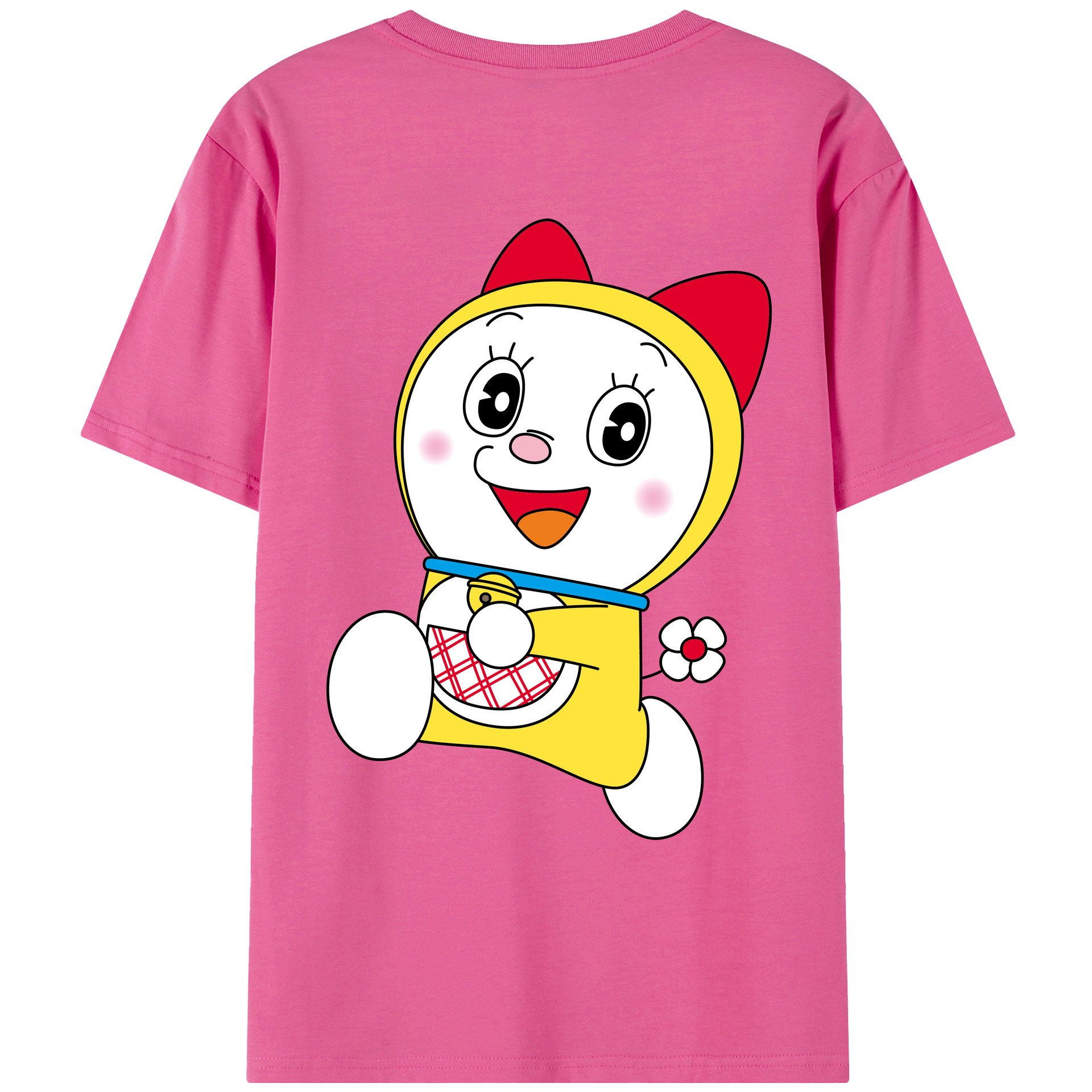 （画像用） ドラえもん ドラミ Doraemon Dorami レディース半袖Tシャツ(バックプリント)