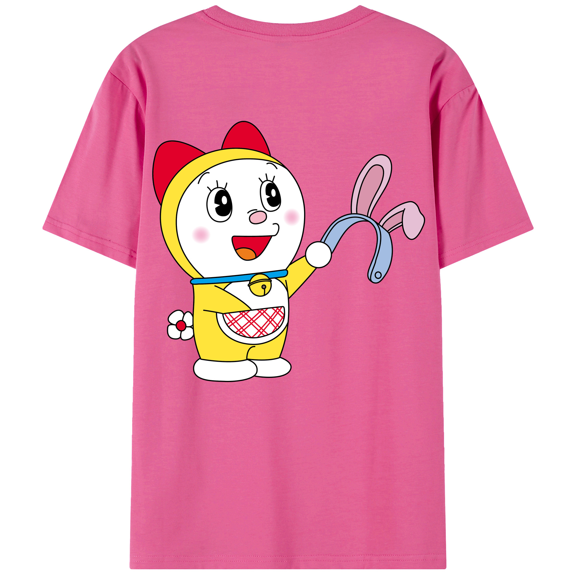 （画像用） ドラえもん ドラミ Doraemon Dorami レディース半袖Tシャツ(バックプリント)