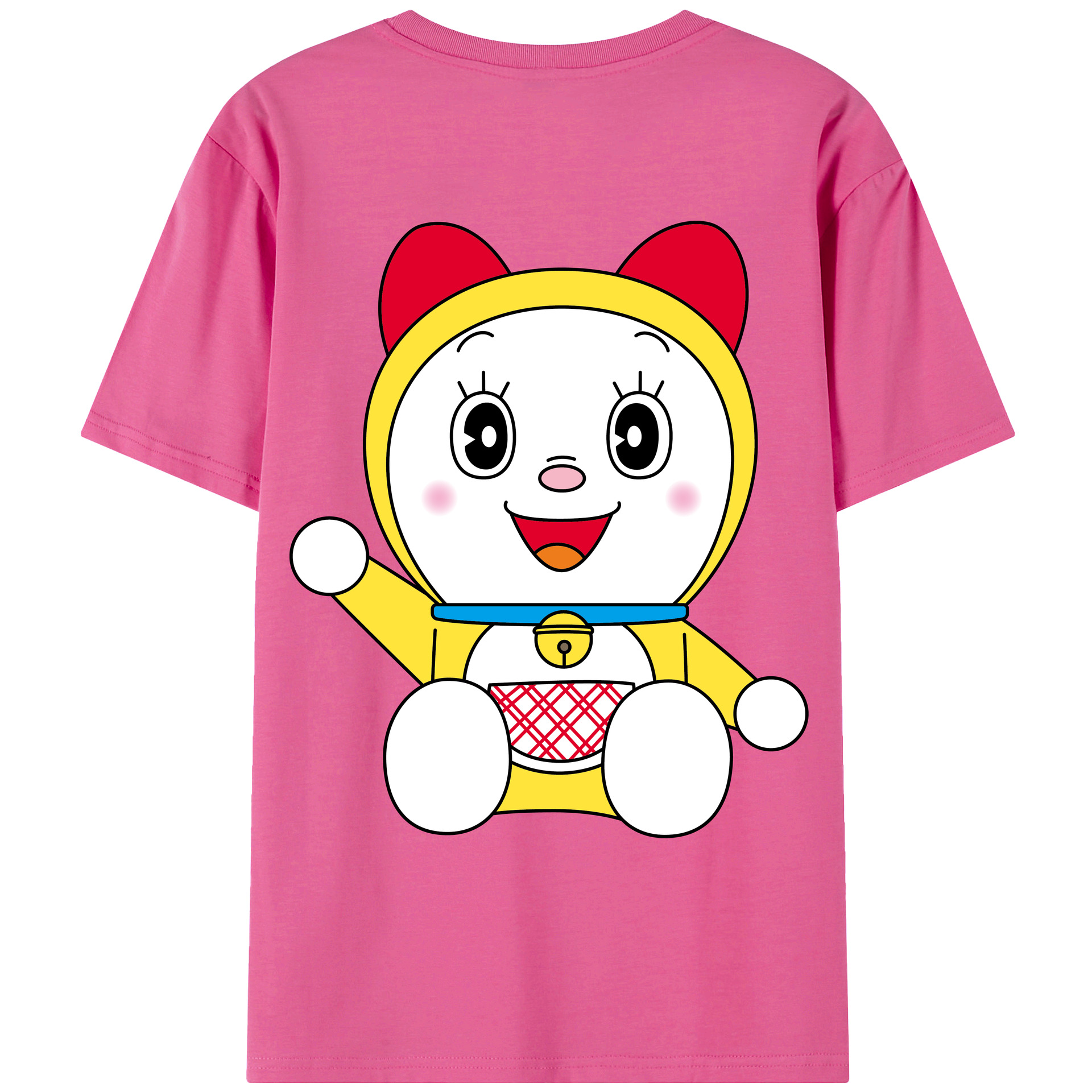 （画像用） ドラえもん ドラミ Doraemon Dorami レディース半袖Tシャツ(バックプリント)