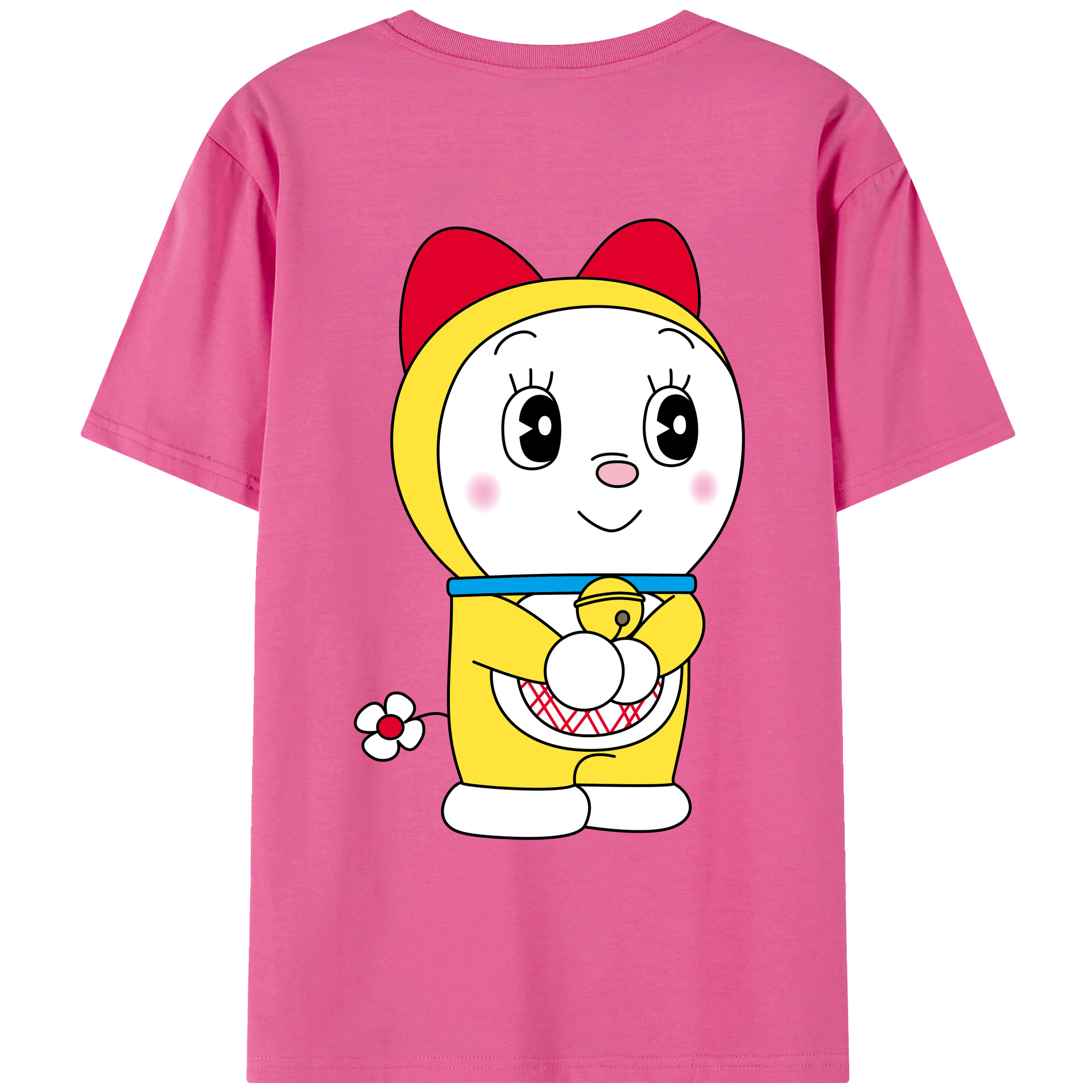 （画像用） ドラえもん ドラミ Doraemon Dorami レディース半袖Tシャツ(バックプリント)