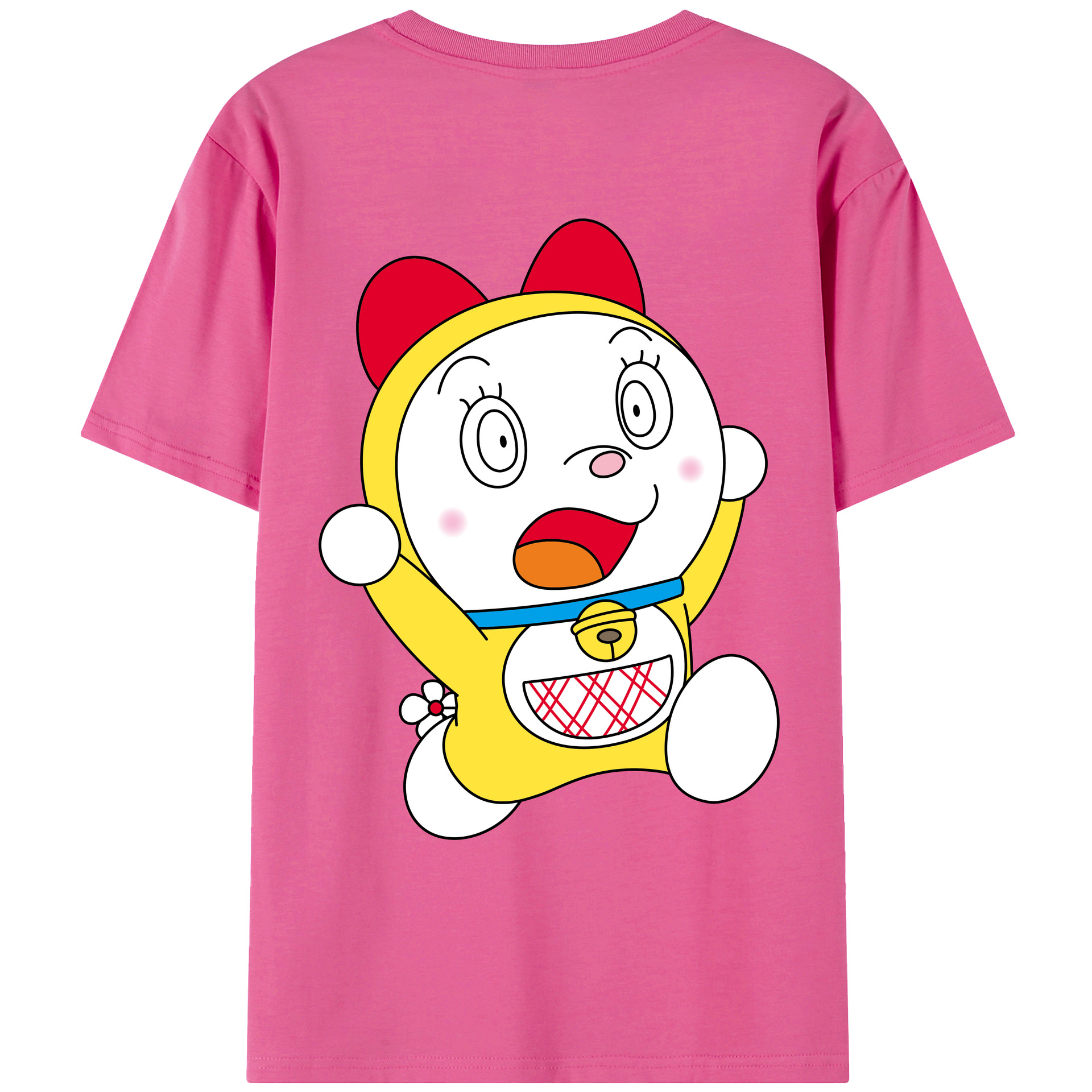 （画像用） ドラえもん ドラミ Doraemon Dorami レディース半袖Tシャツ(バックプリント)
