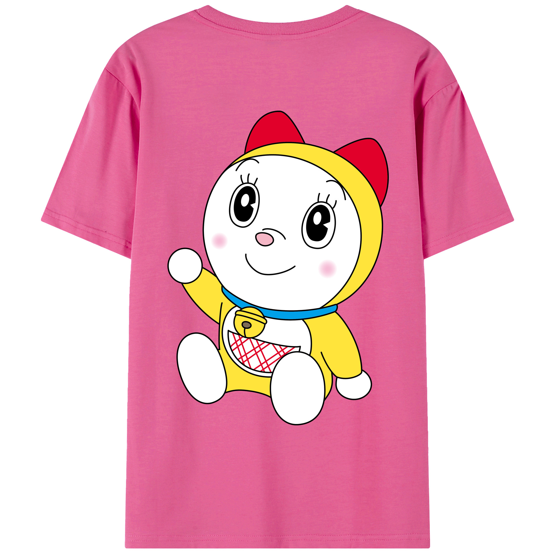 （画像用） ドラえもん ドラミ Doraemon Dorami レディース半袖Tシャツ(バックプリント)