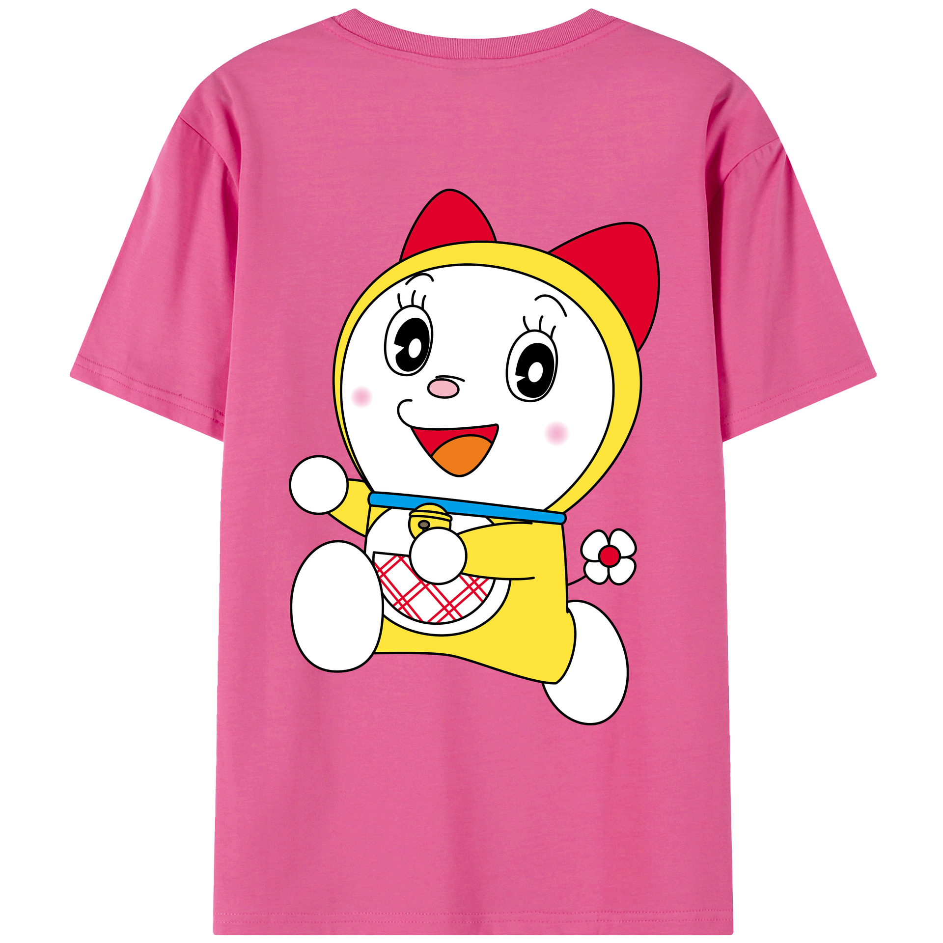 （画像用） ドラえもん ドラミ Doraemon Dorami レディース半袖Tシャツ(バックプリント)