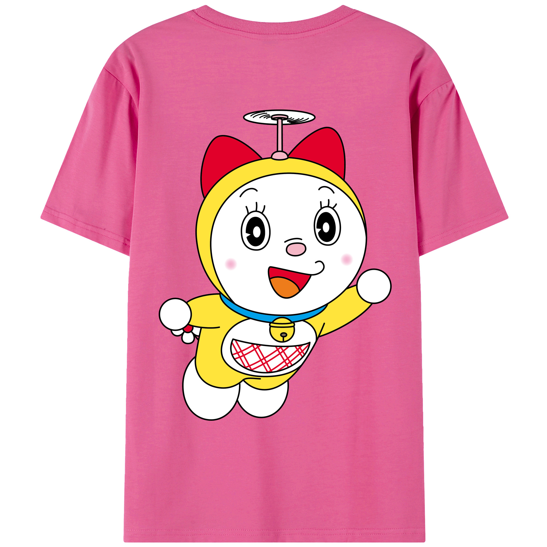 （画像用） ドラえもん ドラミ Doraemon Dorami レディース半袖Tシャツ(バックプリント)