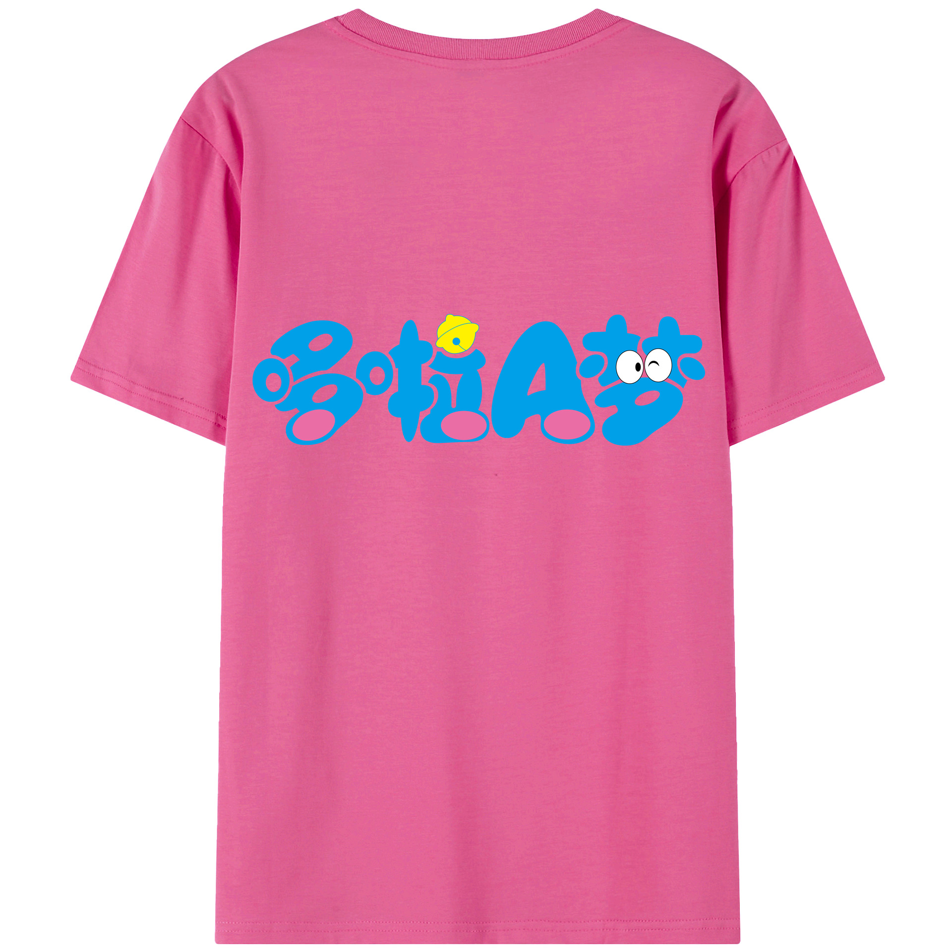 （画像用） ドラえもん Doraemon レディース半袖Tシャツ(バックプリント)