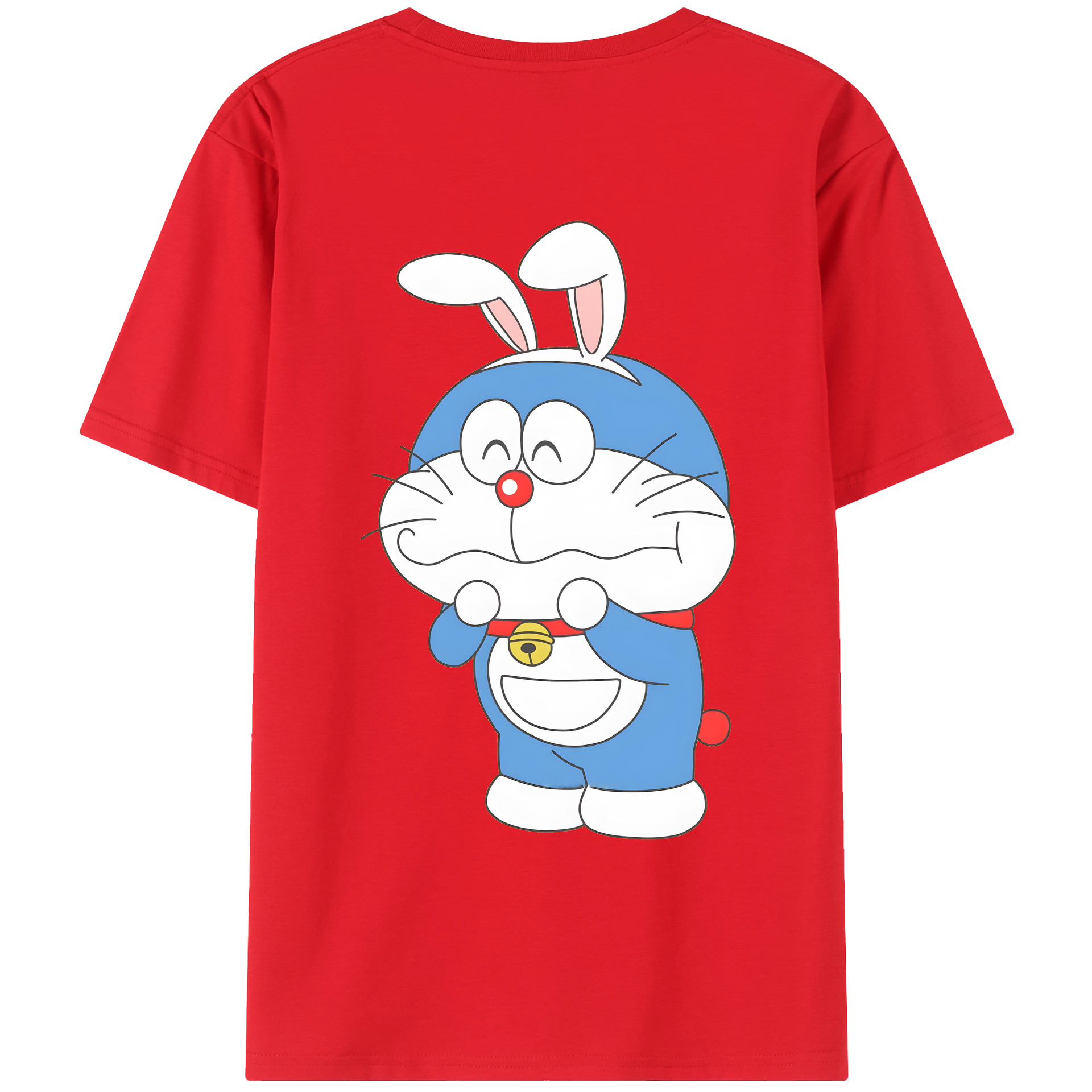 （画像用） ドラえもん Doraemon レディース半袖Tシャツ(バックプリント)