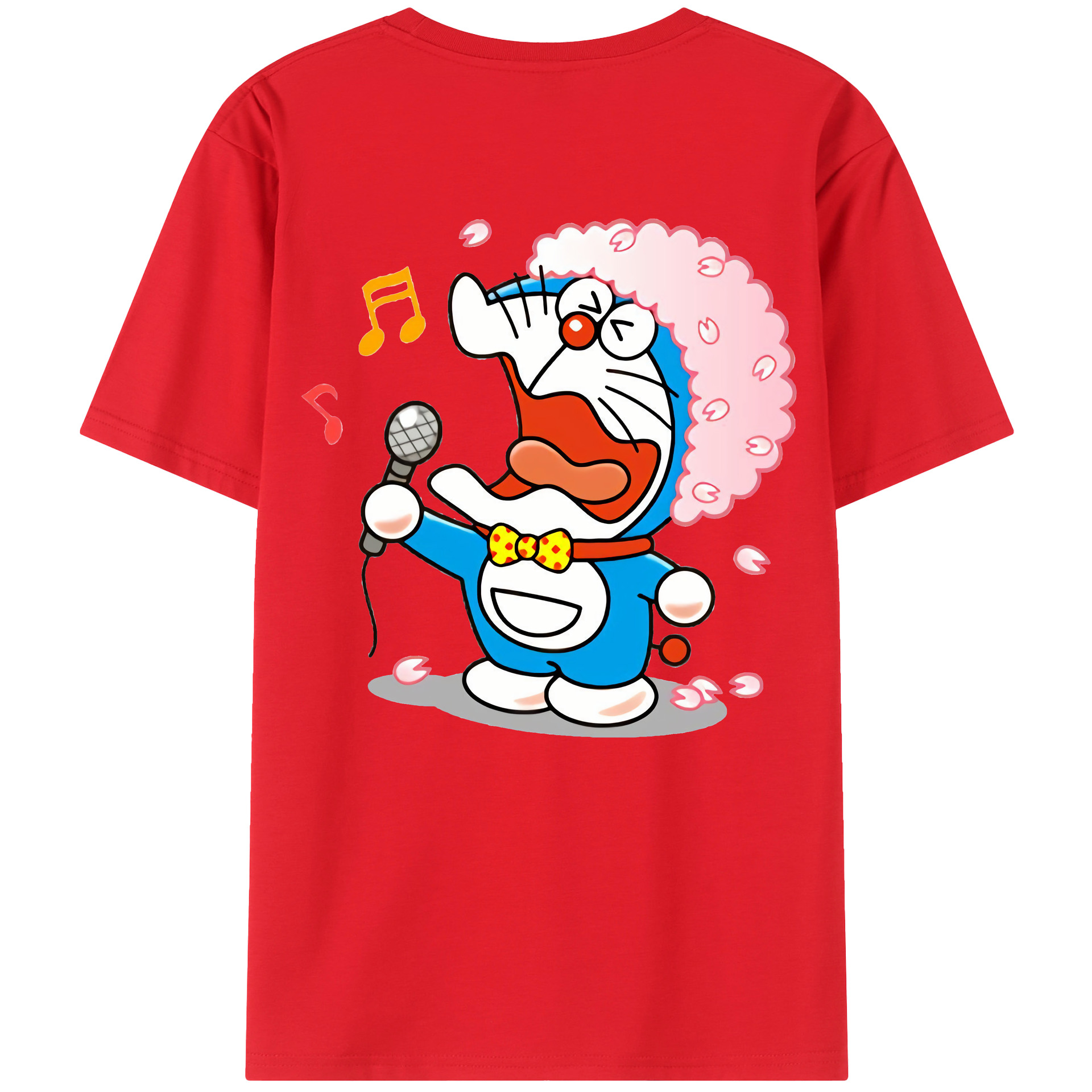 （画像用） ドラえもん Doraemon レディース半袖Tシャツ(バックプリント)