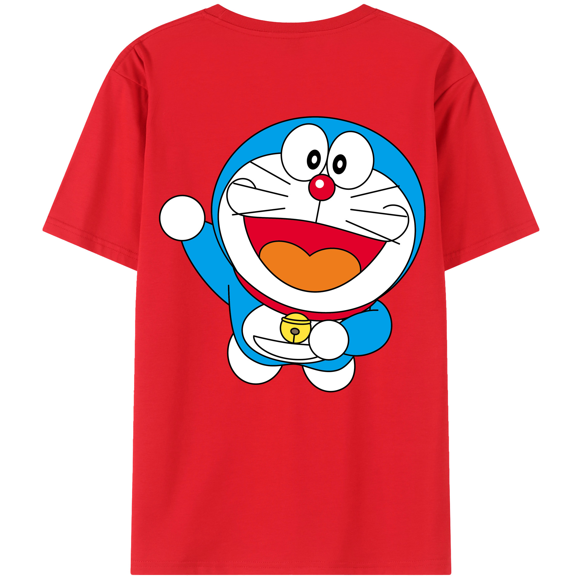 （画像用） ドラえもん Doraemon レディース半袖Tシャツ(バックプリント)