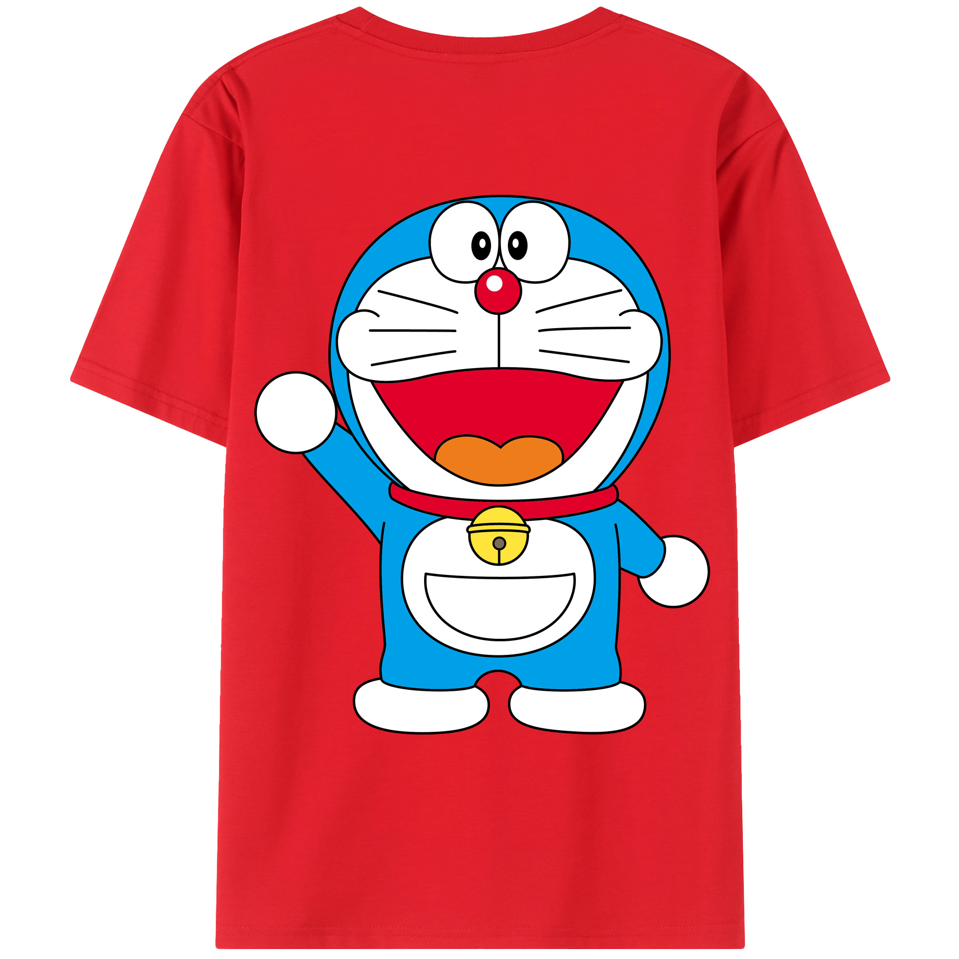 （画像用） ドラえもん Doraemon レディース半袖Tシャツ(バックプリント)