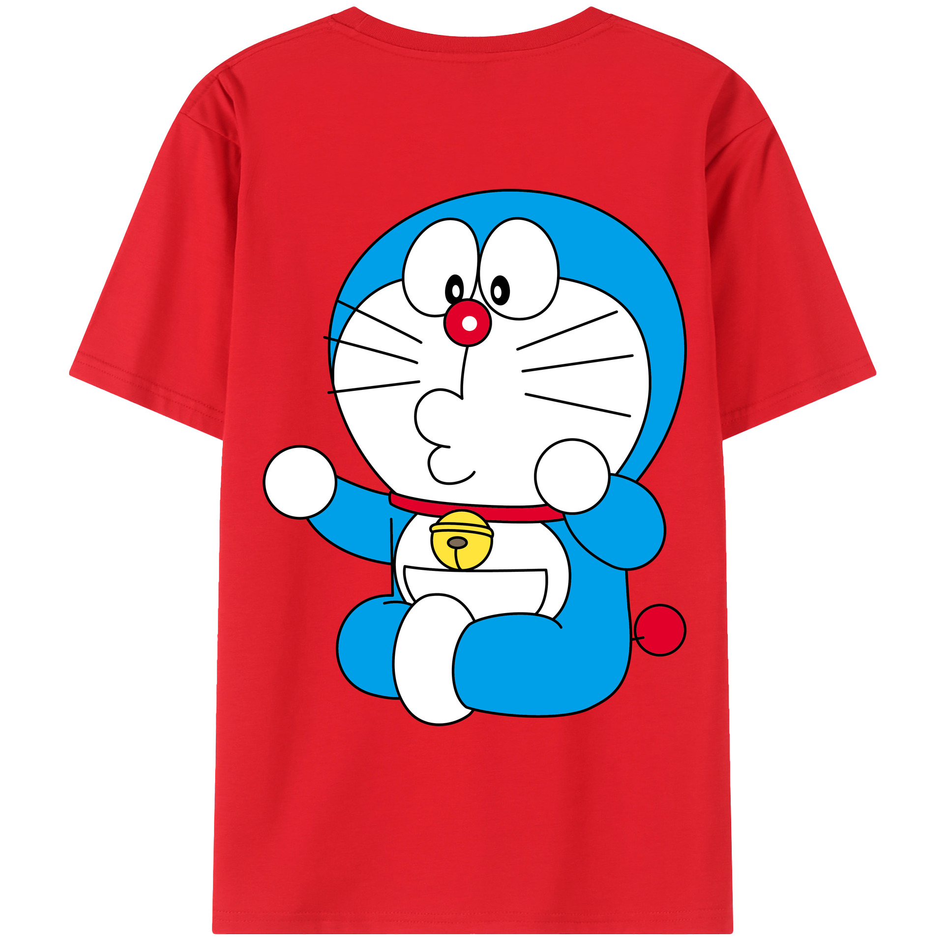 （画像用） ドラえもん Doraemon レディース半袖Tシャツ(バックプリント)