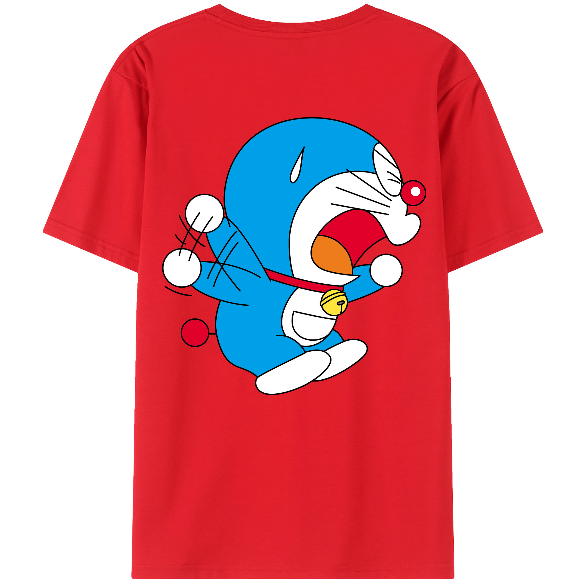（画像用） ドラえもん Doraemon レディース半袖Tシャツ(バックプリント)