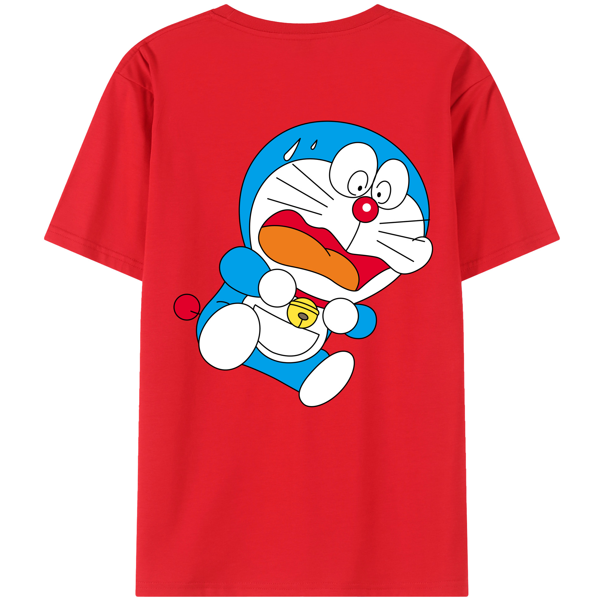（画像用） ドラえもん Doraemon レディース半袖Tシャツ(バックプリント)