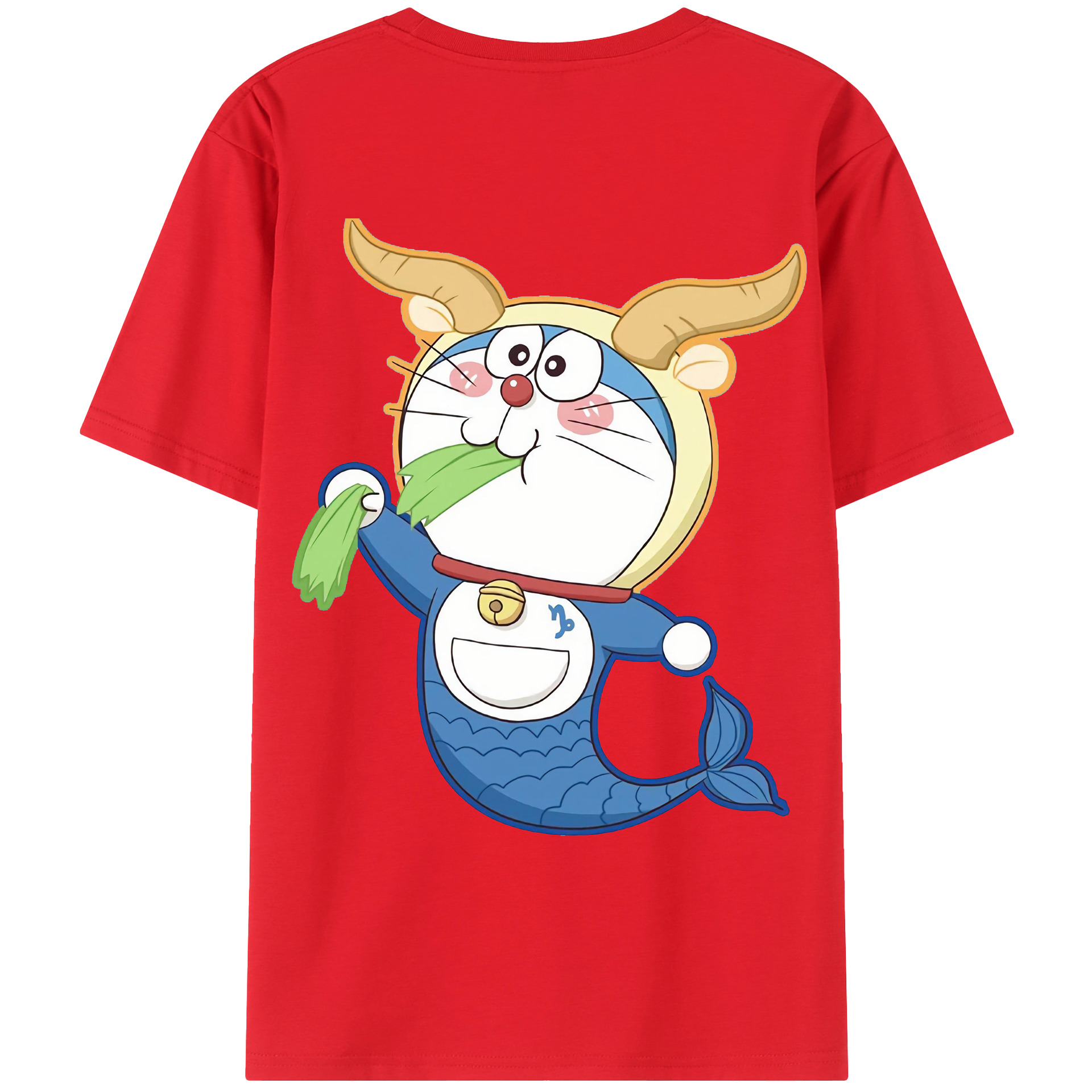 （画像用） ドラえもん Doraemon レディース半袖Tシャツ(バックプリント)