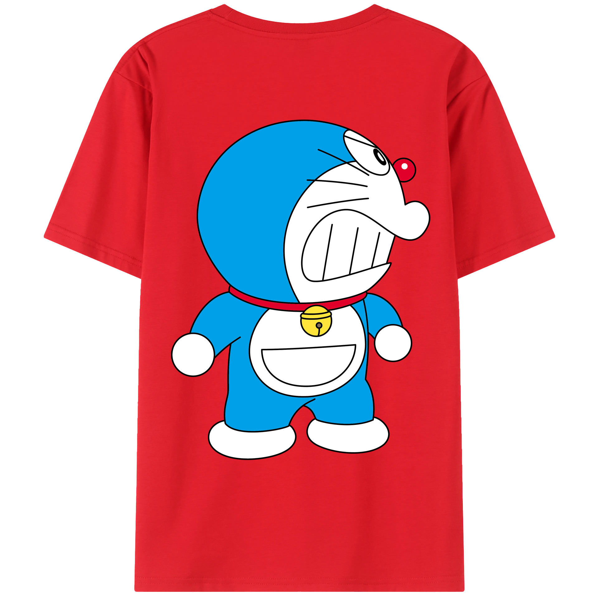 （画像用） ドラえもん Doraemon レディース半袖Tシャツ(バックプリント)