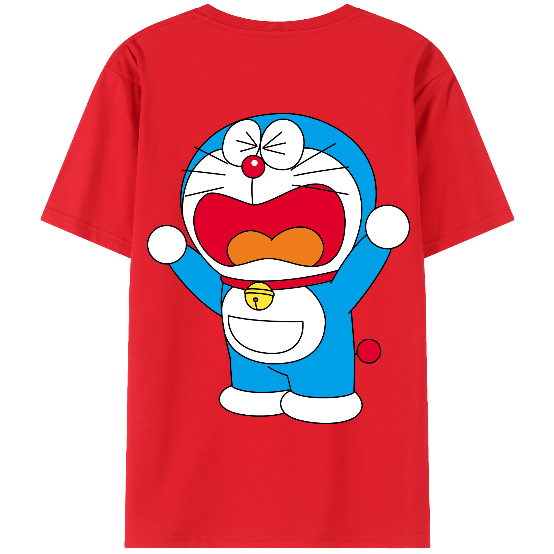 （画像用） ドラえもん Doraemon レディース半袖Tシャツ(バックプリント)
