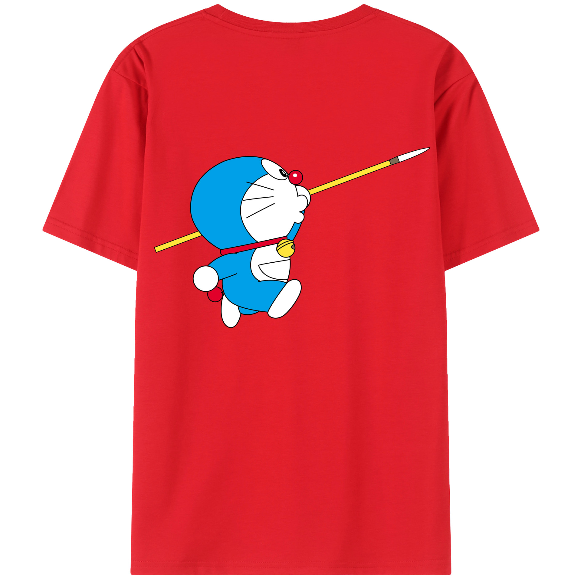 （画像用） ドラえもん Doraemon レディース半袖Tシャツ(バックプリント)
