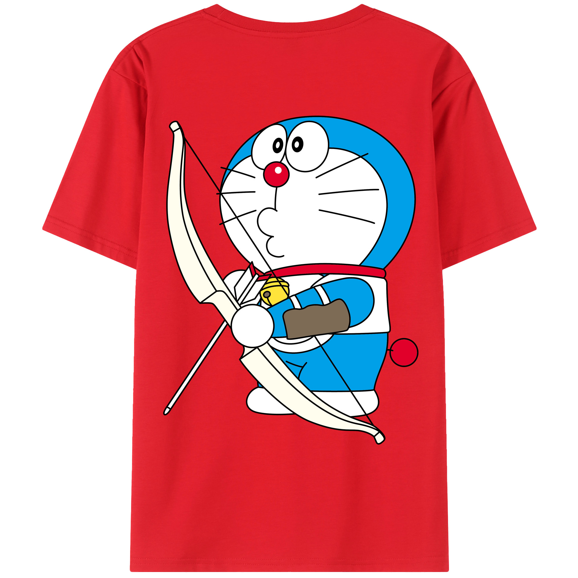 （画像用） ドラえもん Doraemon レディース半袖Tシャツ(バックプリント)