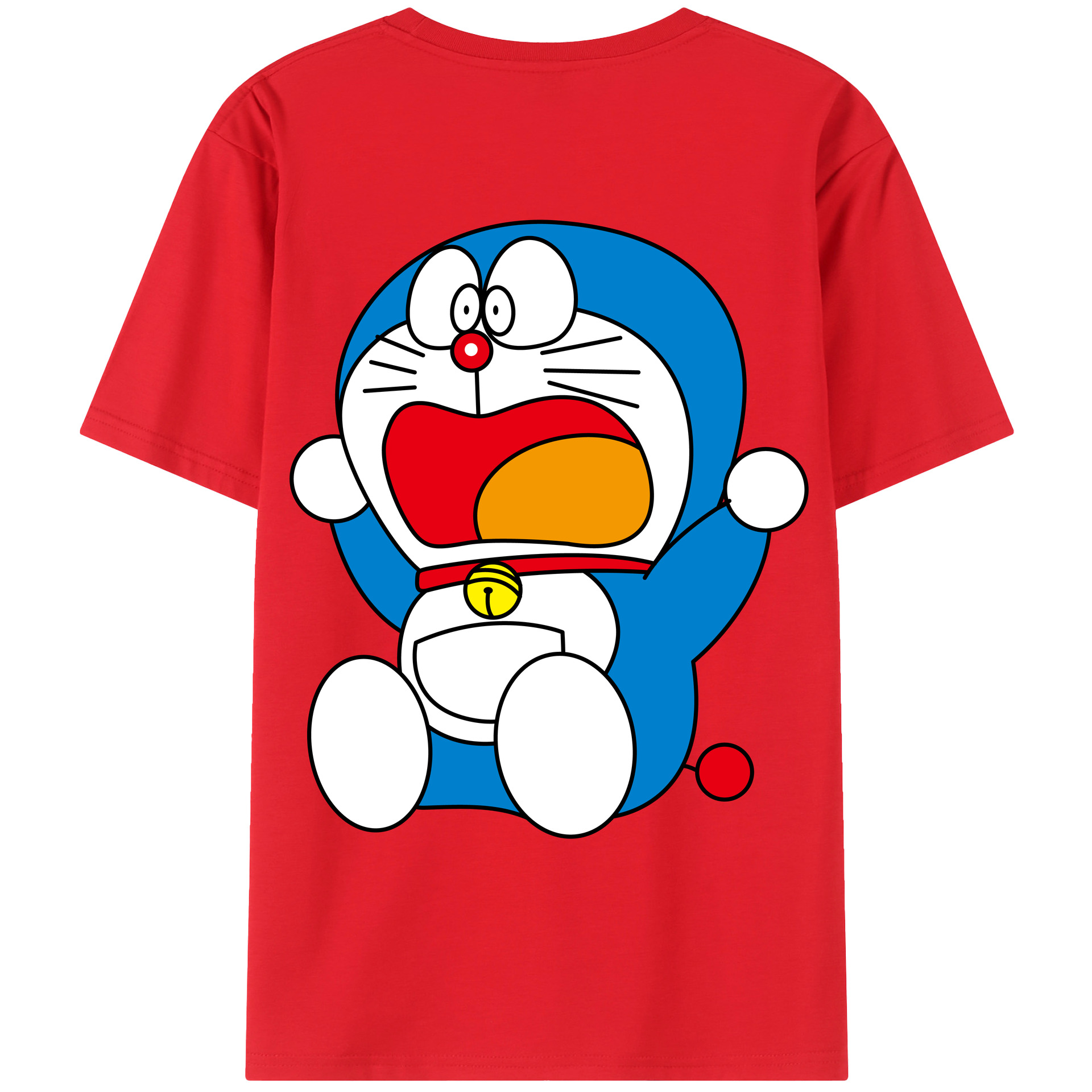 （画像用） ドラえもん Doraemon レディース半袖Tシャツ(バックプリント)