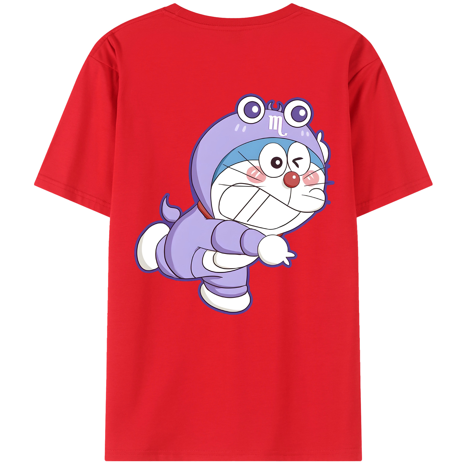（画像用） ドラえもん Doraemon レディース半袖Tシャツ(バックプリント)