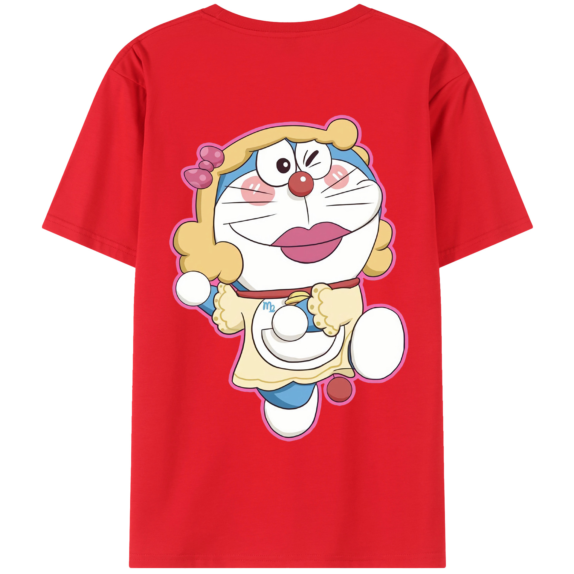 （画像用） ドラえもん Doraemon レディース半袖Tシャツ(バックプリント)