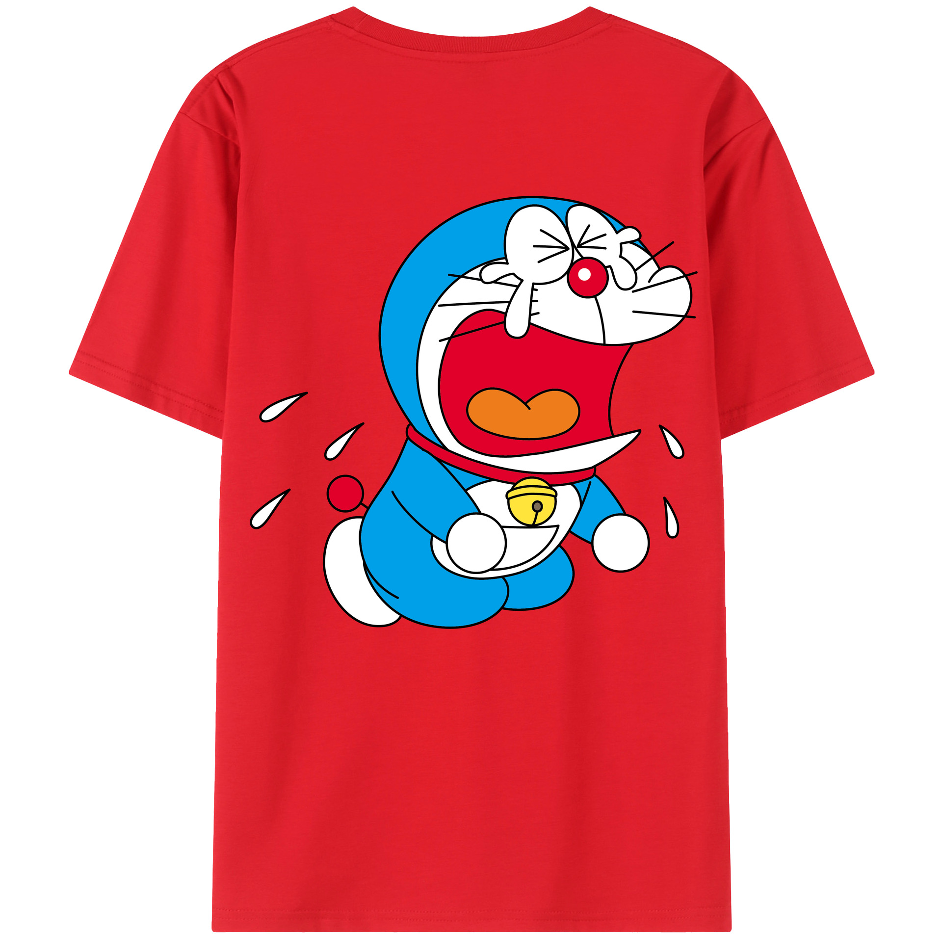 （画像用） ドラえもん Doraemon レディース半袖Tシャツ(バックプリント)
