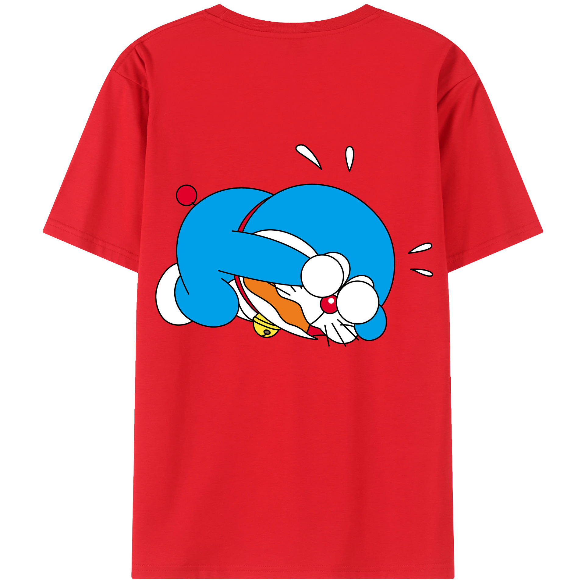 （画像用） ドラえもん Doraemon レディース半袖Tシャツ(バックプリント)