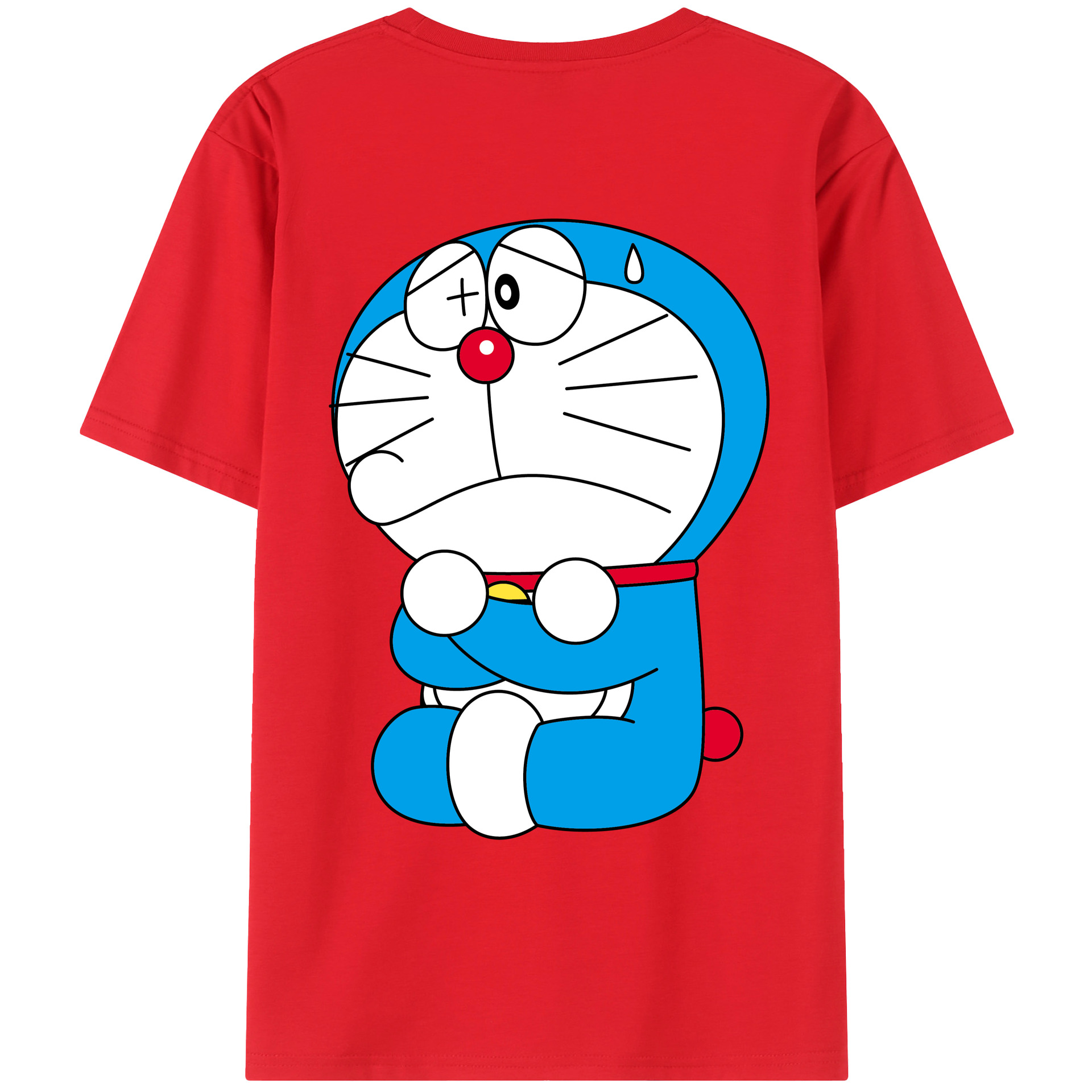 （画像用） ドラえもん Doraemon レディース半袖Tシャツ(バックプリント)