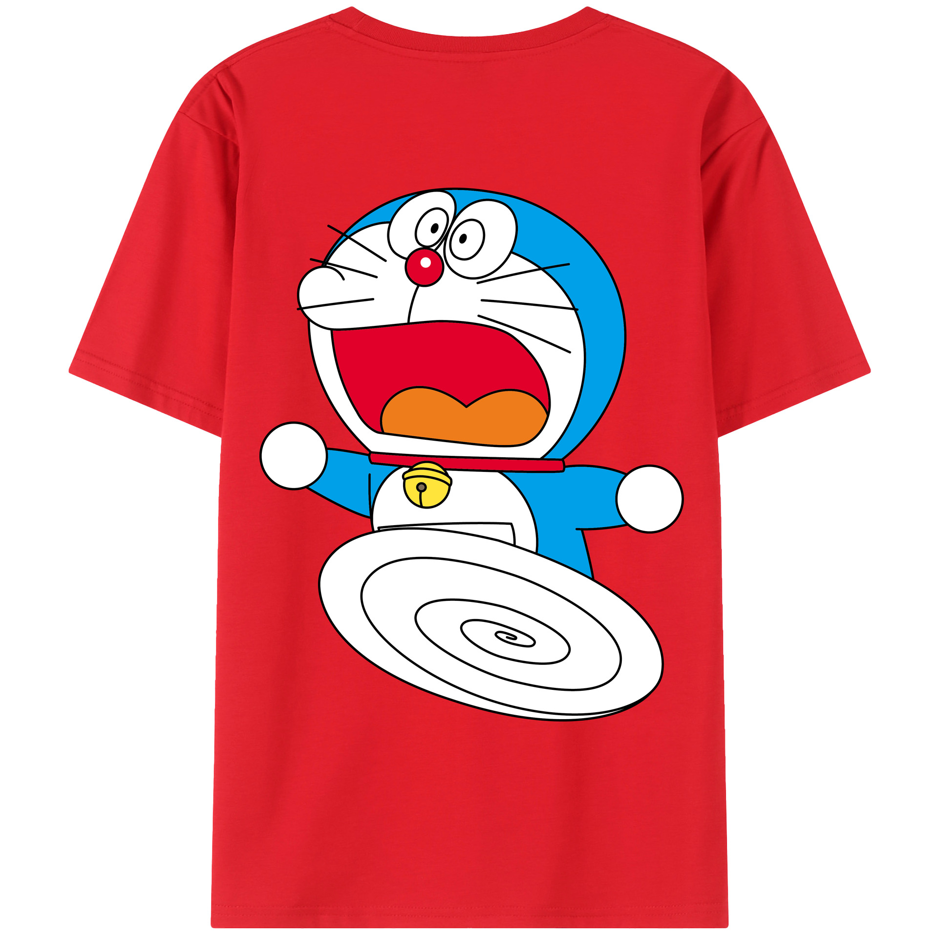 （画像用） ドラえもん Doraemon レディース半袖Tシャツ(バックプリント)