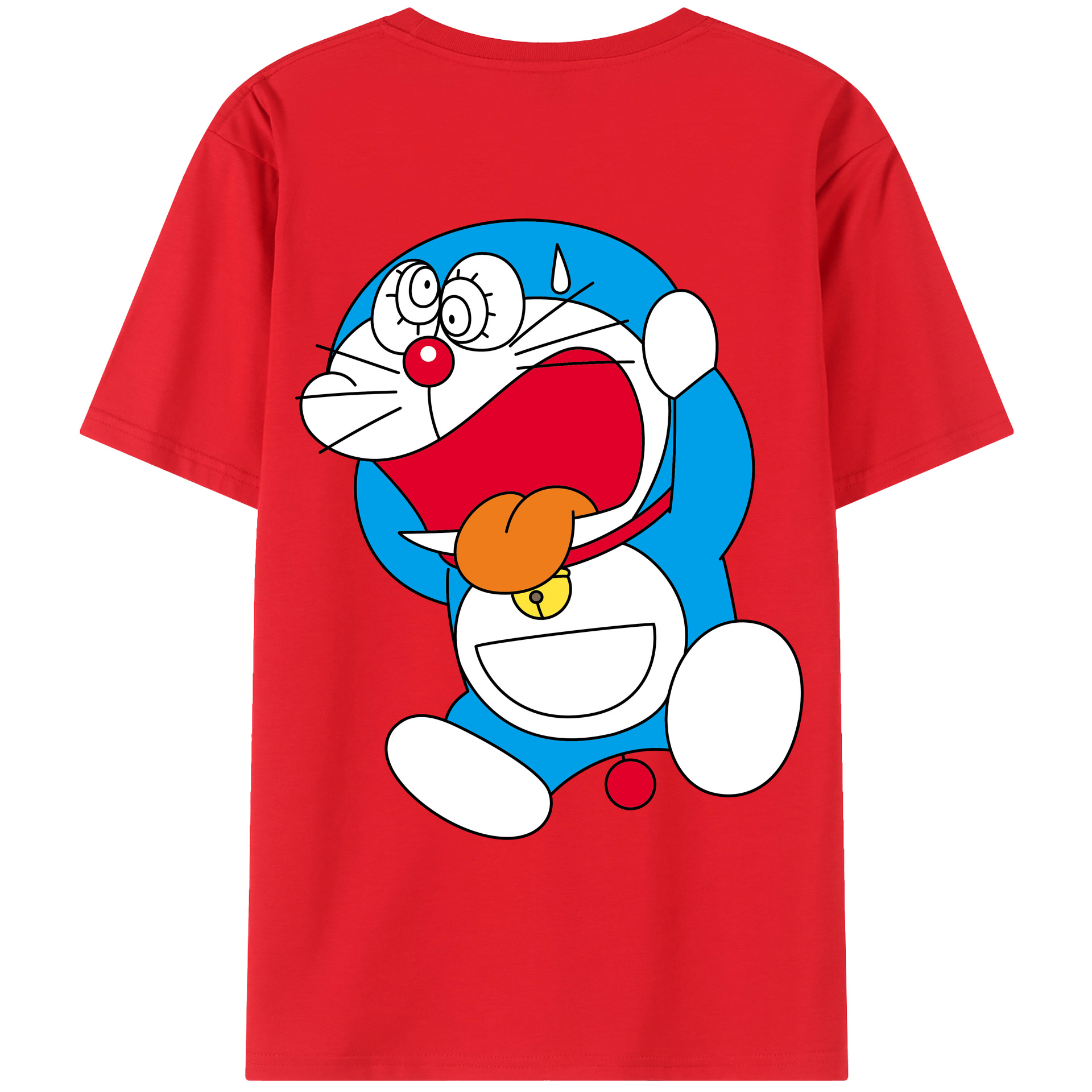 （画像用） ドラえもん Doraemon レディース半袖Tシャツ(バックプリント)