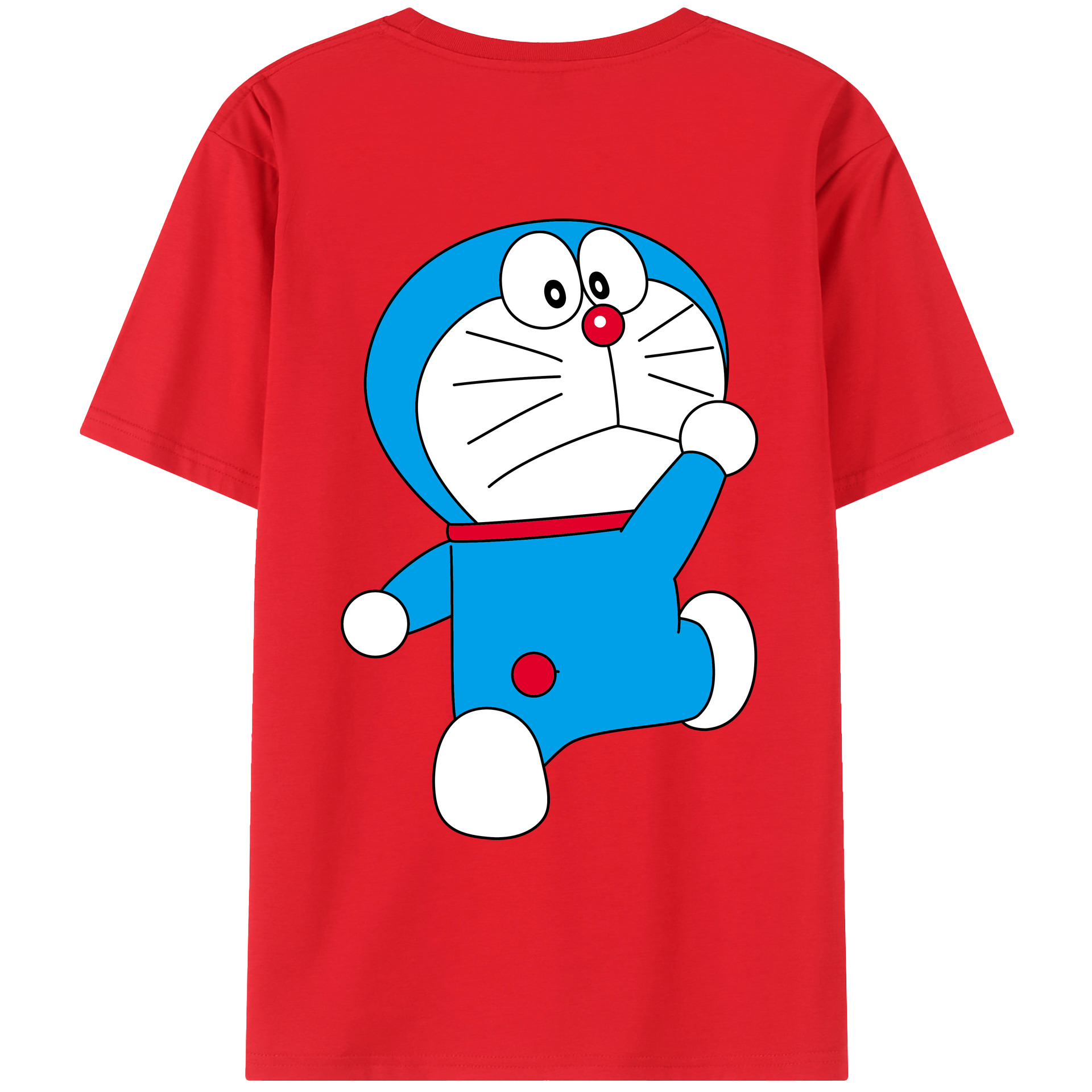 （画像用） ドラえもん Doraemon レディース半袖Tシャツ(バックプリント)