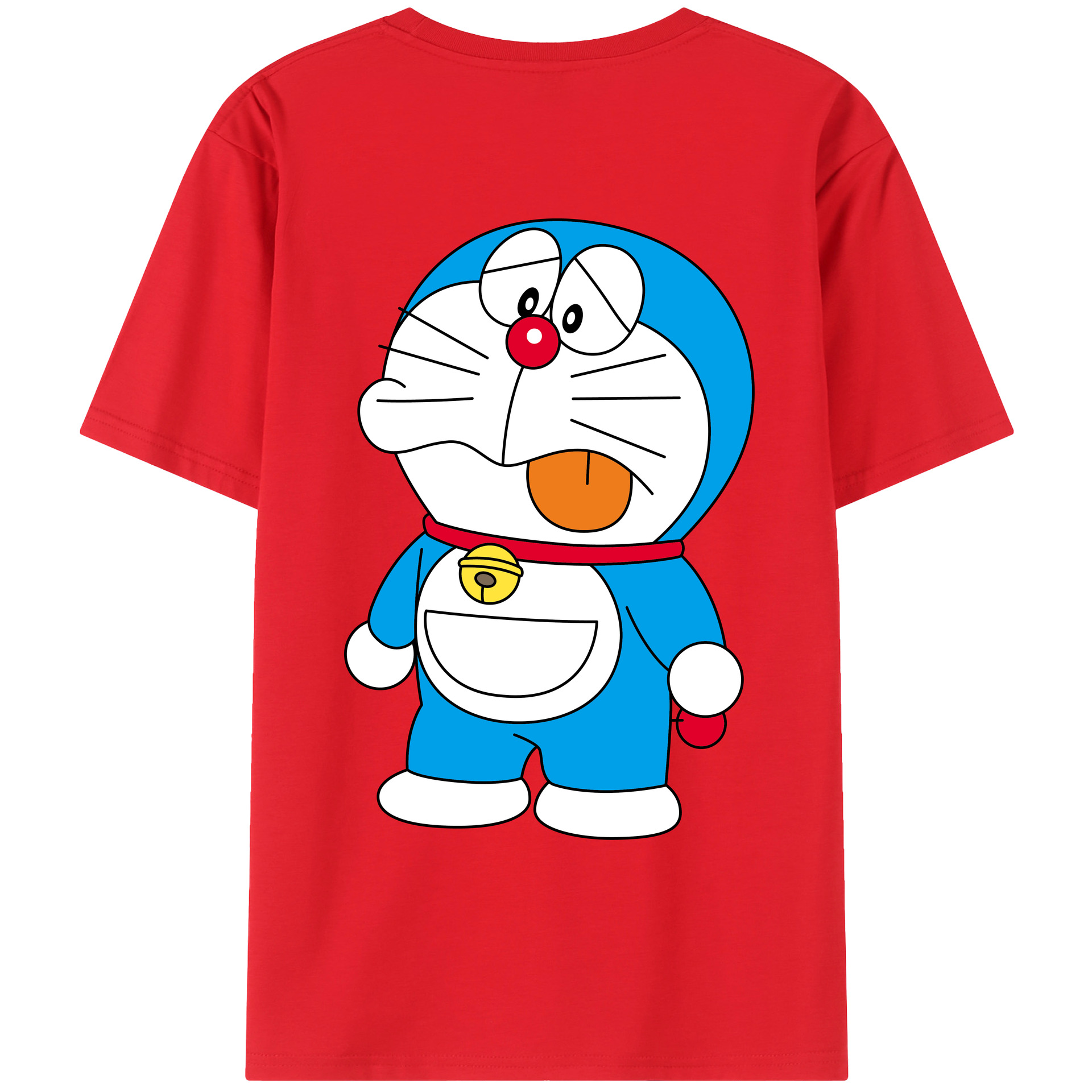 （画像用） ドラえもん Doraemon レディース半袖Tシャツ(バックプリント)