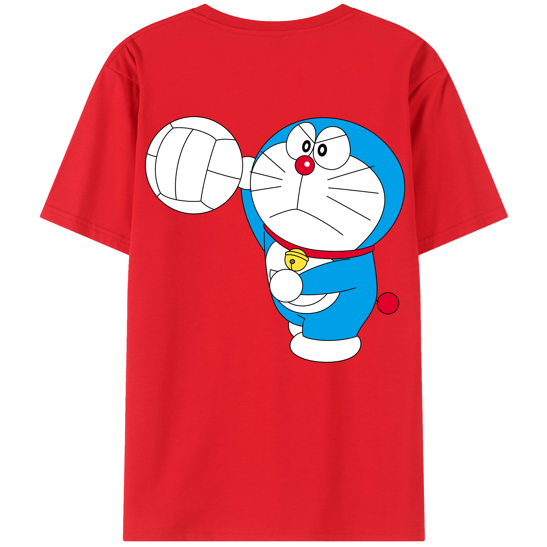 （画像用） ドラえもん Doraemon レディース半袖Tシャツ(バックプリント)