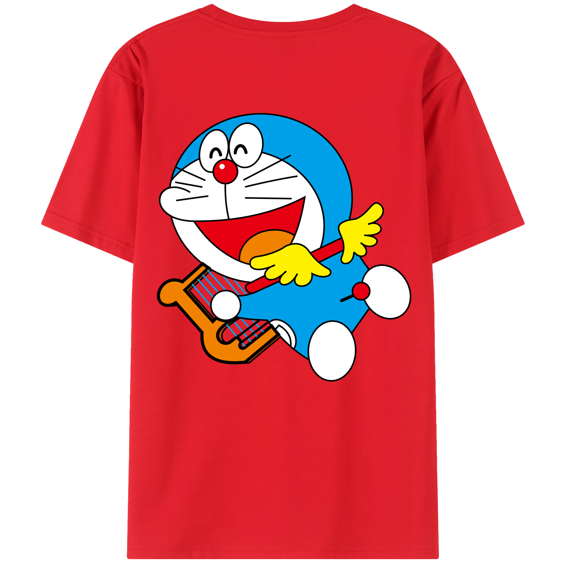 （画像用） ドラえもん Doraemon レディース半袖Tシャツ(バックプリント)