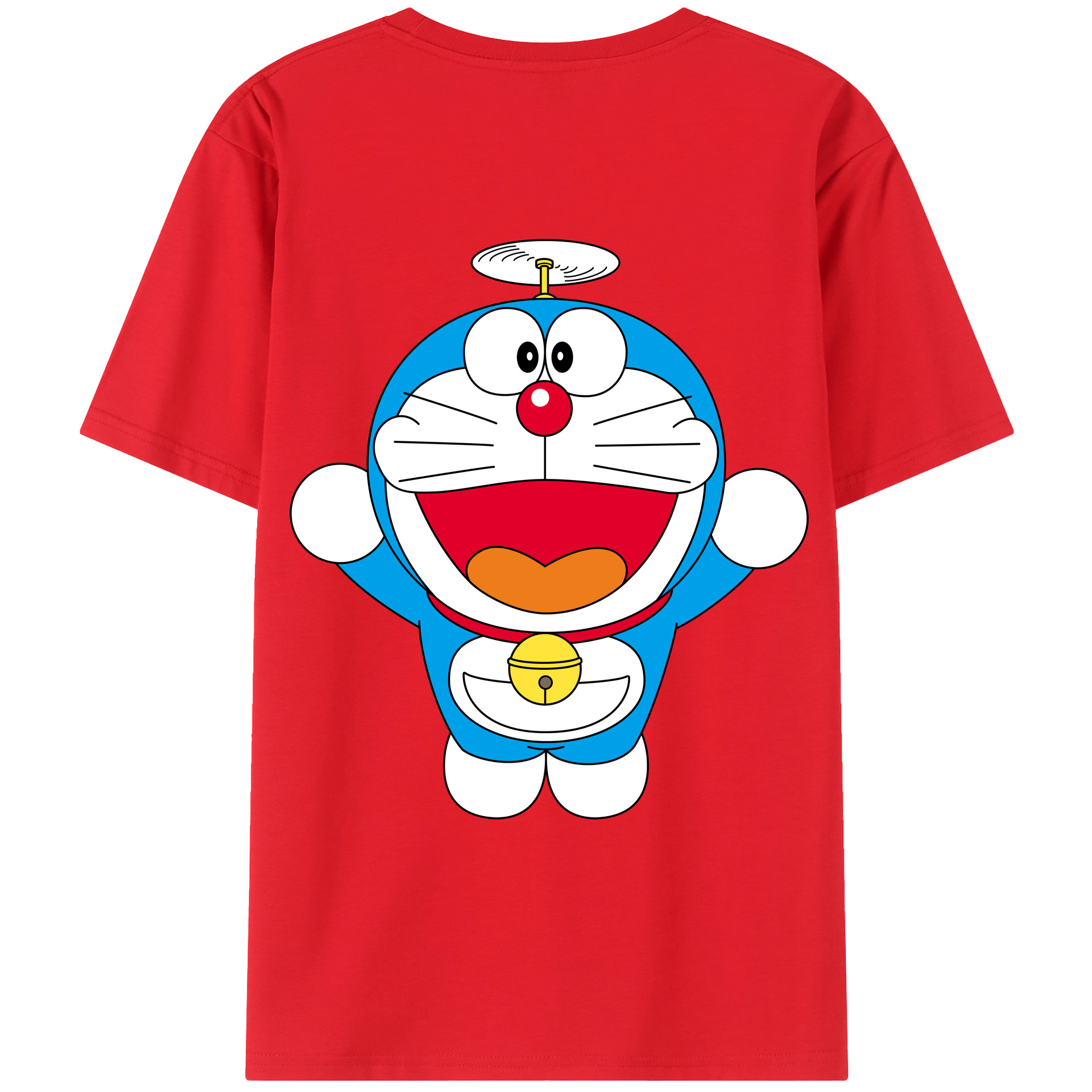 （画像用） ドラえもん Doraemon レディース半袖Tシャツ(バックプリント)