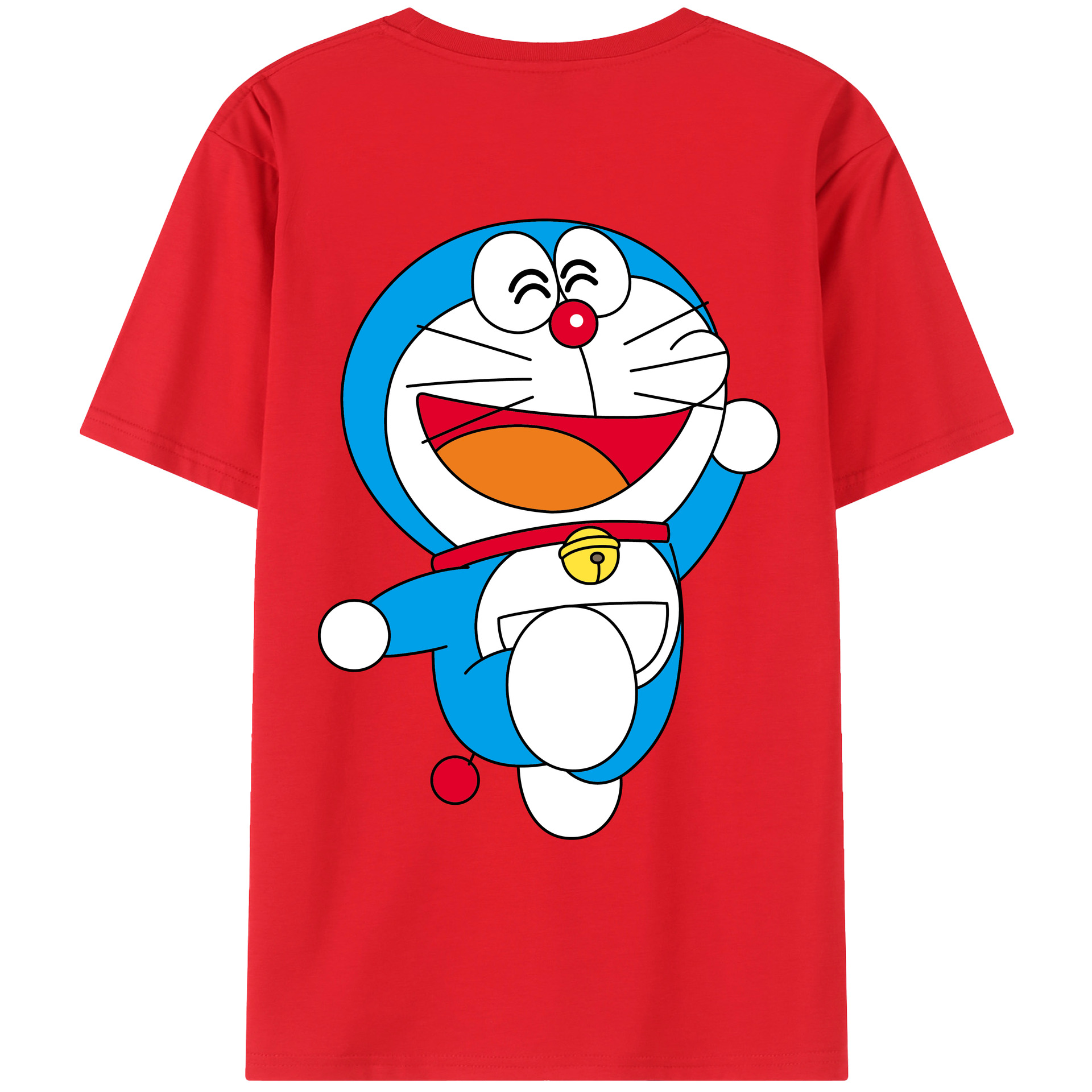 （画像用） ドラえもん Doraemon レディース半袖Tシャツ(バックプリント)