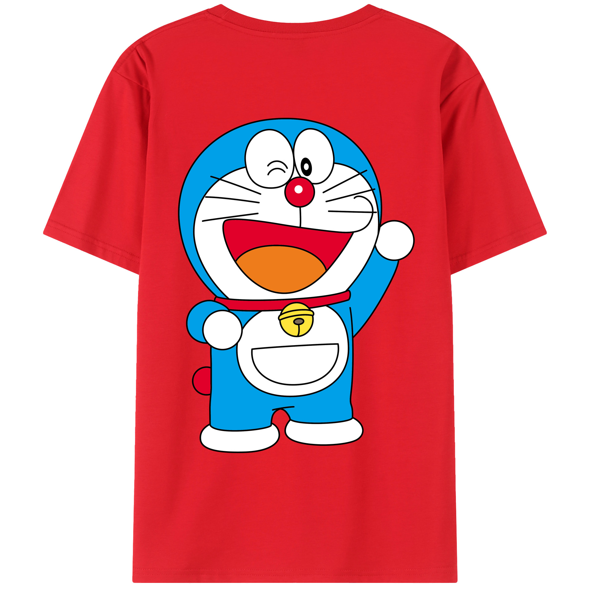 （画像用） ドラえもん Doraemon レディース半袖Tシャツ(バックプリント)