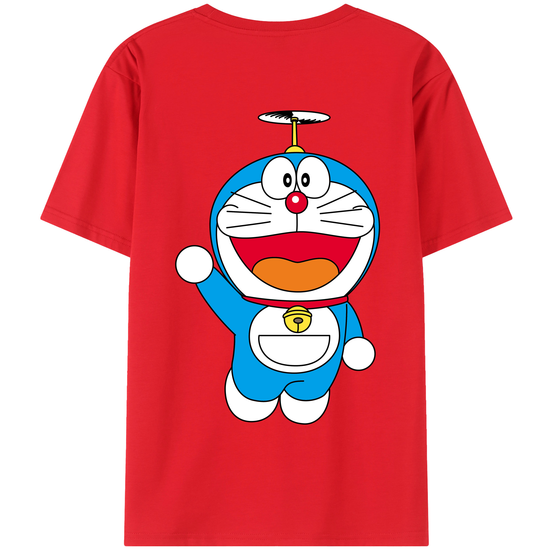 （画像用） ドラえもん Doraemon レディース半袖Tシャツ(バックプリント)